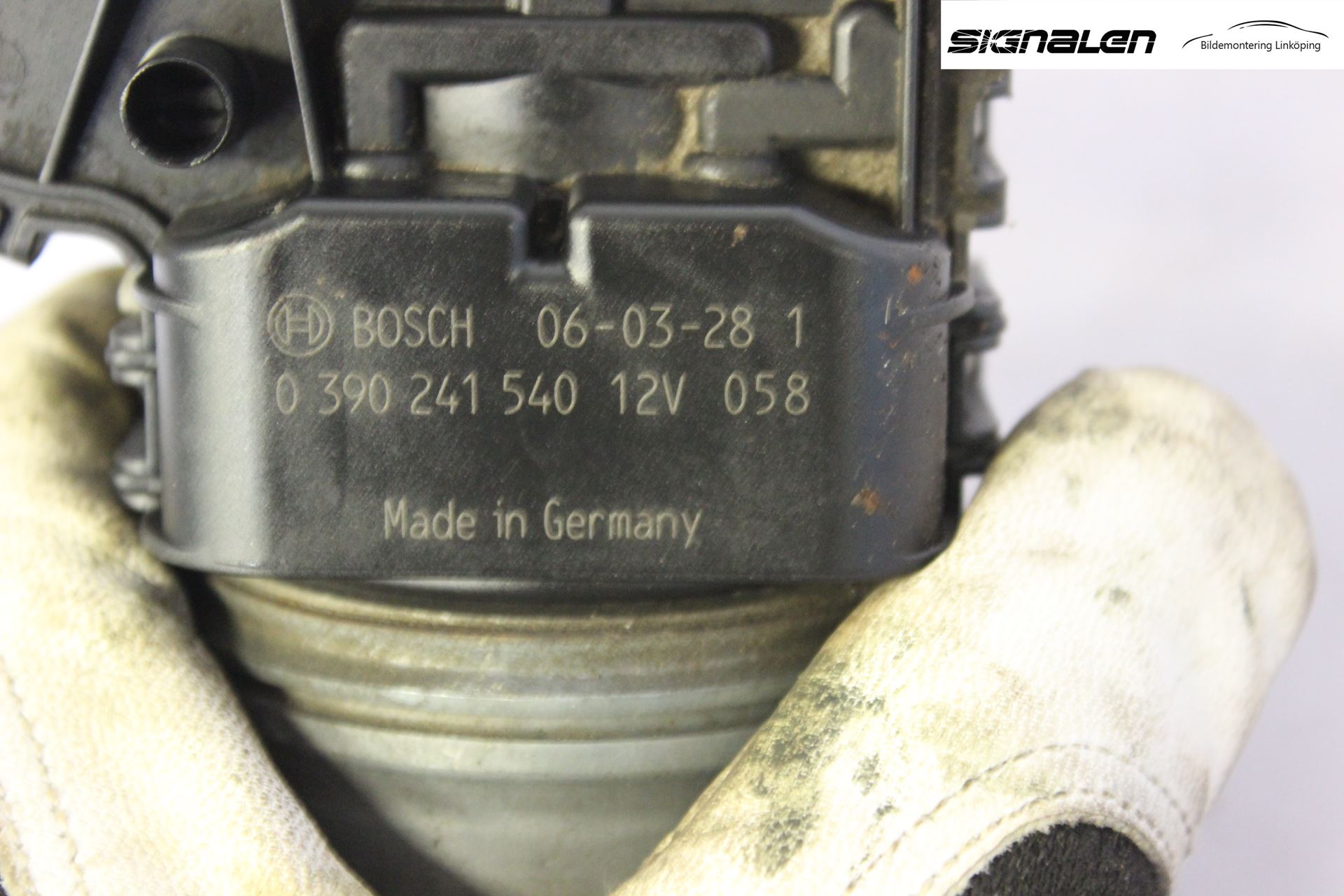 Peugeot 207 Torkarmotor Vindruta