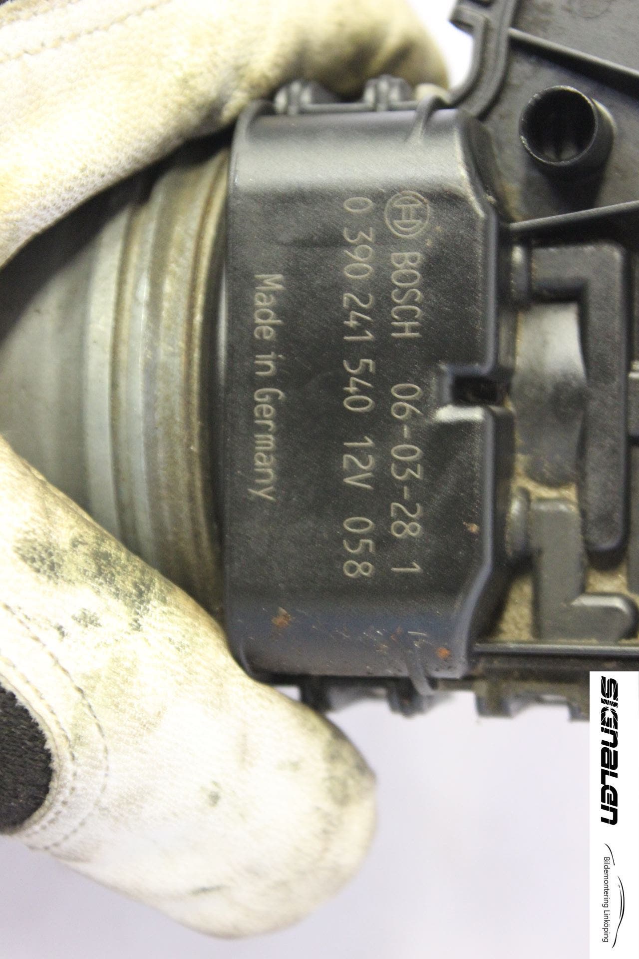 Peugeot 207 Torkarmotor Vindruta