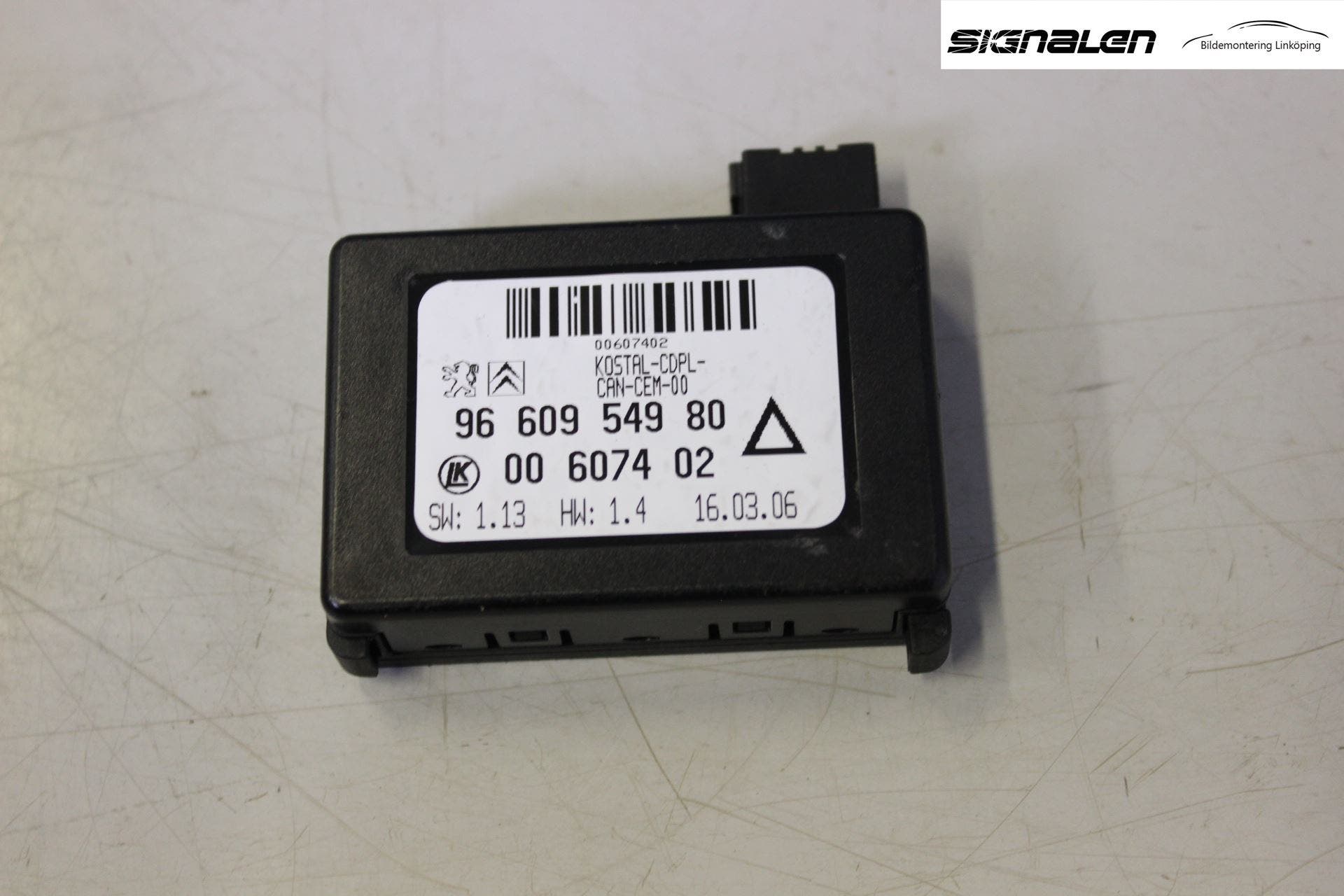 Peugeot 207 Regnsensor