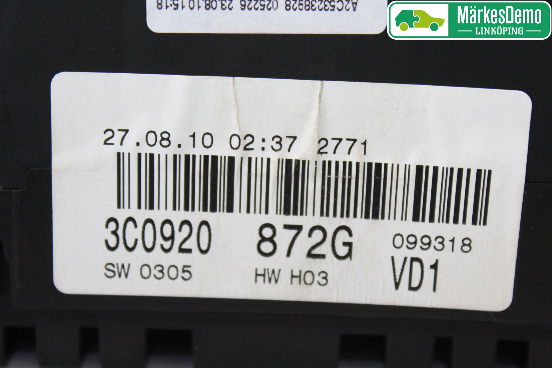 Volkswagen VW PASSAT 05-11 Instrument Komb