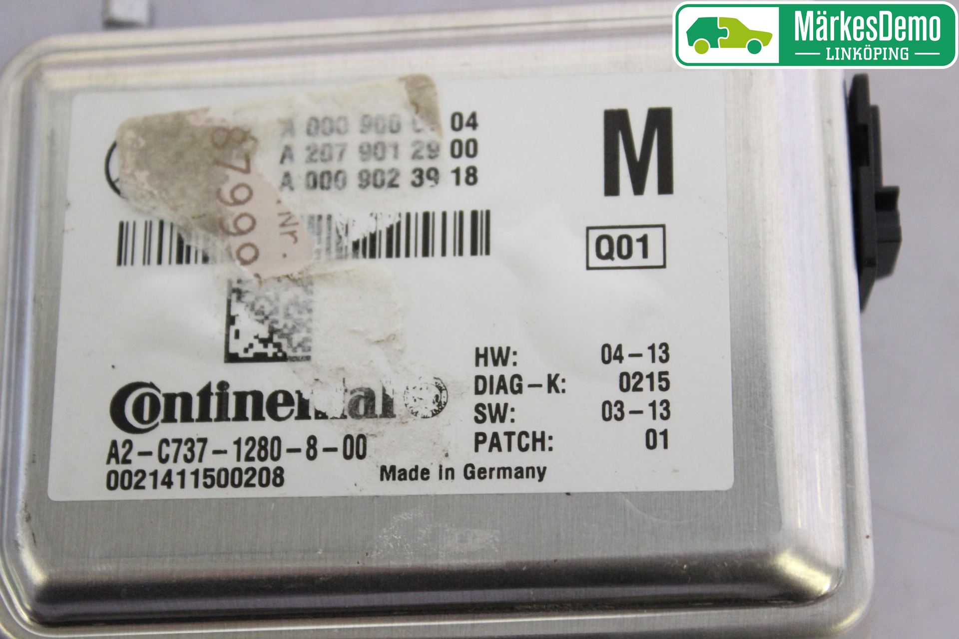Mercedes-Benz MB E-KLASS (W212) 09-16 Sensor Aktivt Kollisionsskydd