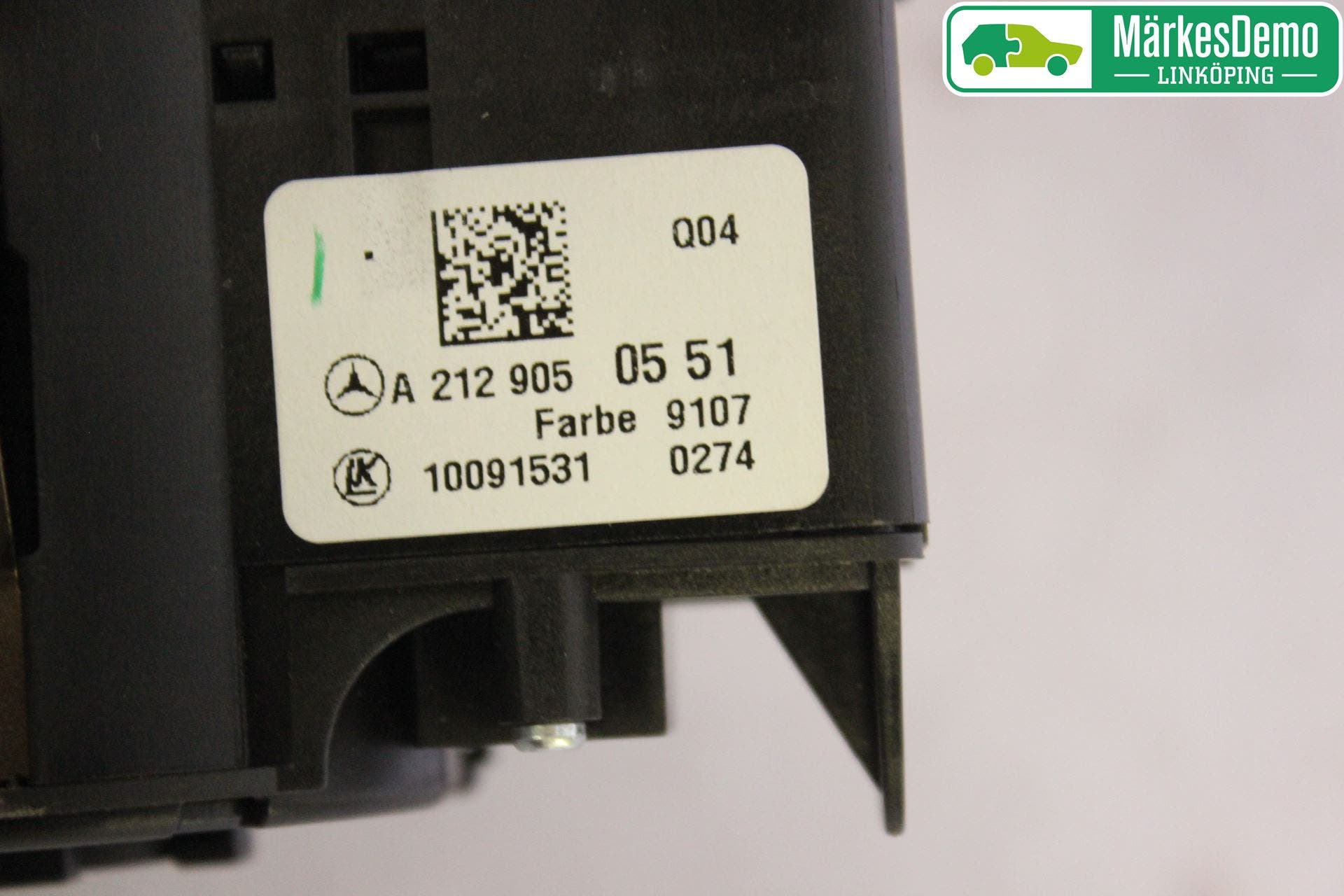 Mercedes-Benz MB E-KLASS (W212) 09-16 Strömställare Ljus