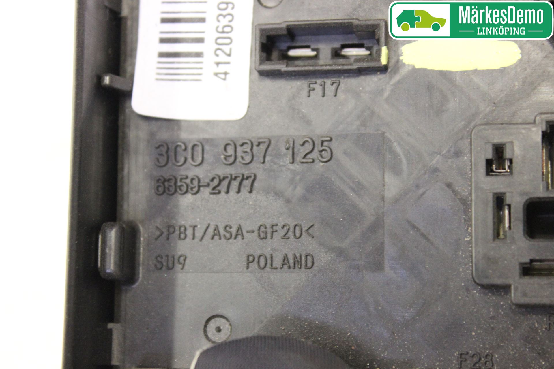 Volkswagen VW PASSAT 05-11 Säkringsdosa-Elcentral