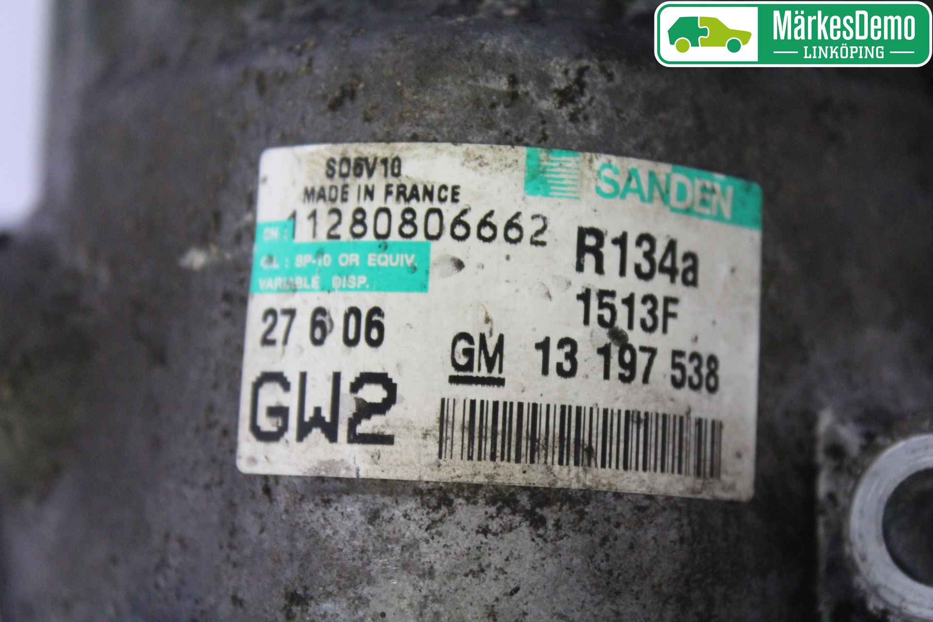 Opel COMBO 02-12 Ac Kompressor