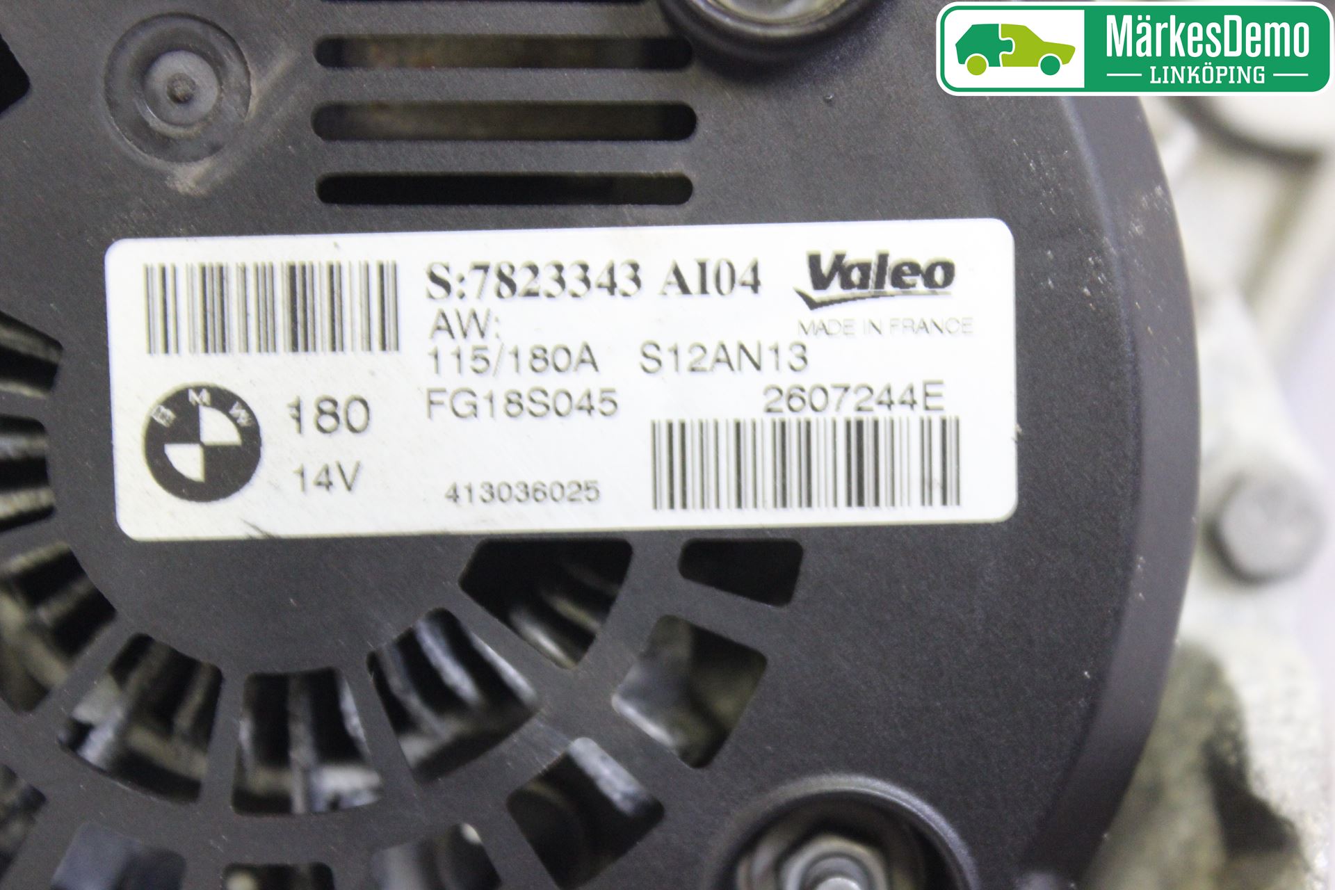 BMW 3 GT F34 13-19 Generator