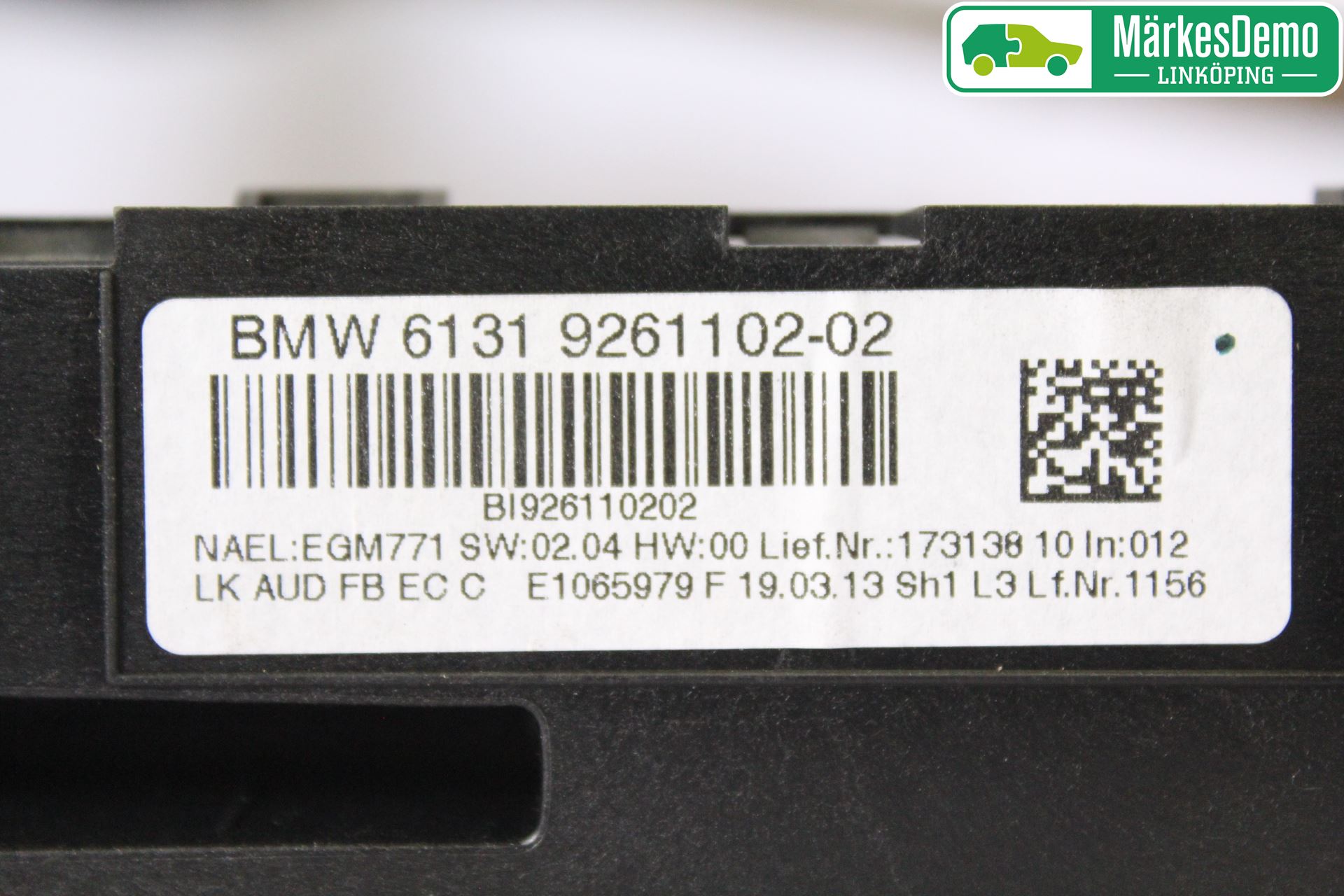 BMW 3 GT F34 13-19 Cd Radio - Multimediapanel