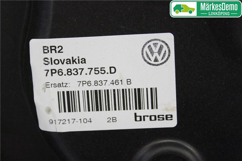 Volkswagen VW TOUAREG 7P 11-18 Fönsterhiss El Kompl