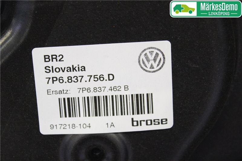 Volkswagen VW TOUAREG 7P 11-18 Fönsterhiss El Kompl
