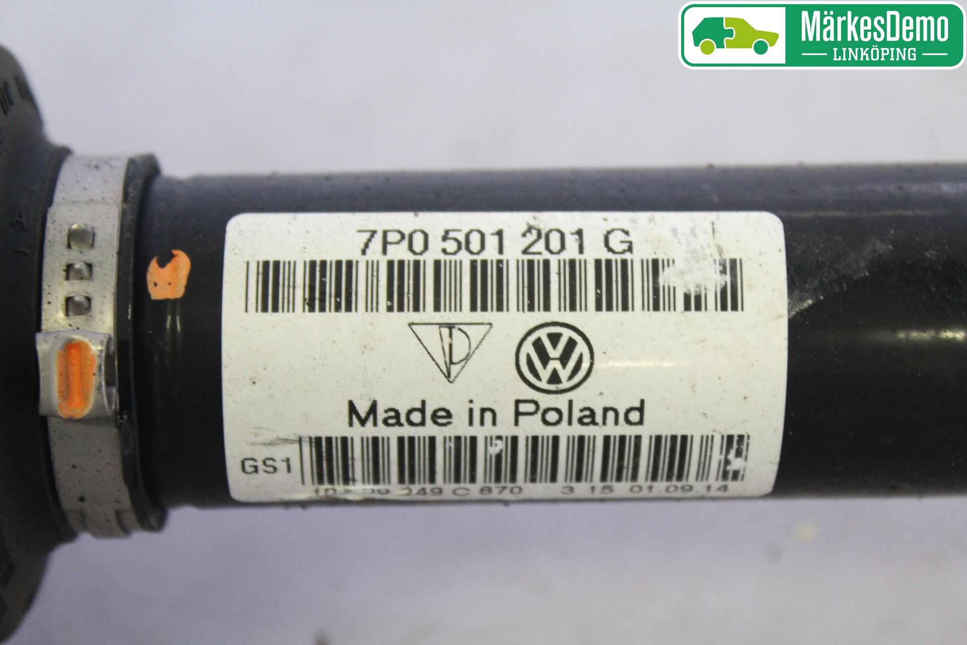 Volkswagen VW TOUAREG 7P 11-18 Drivaxel Bak Vänster