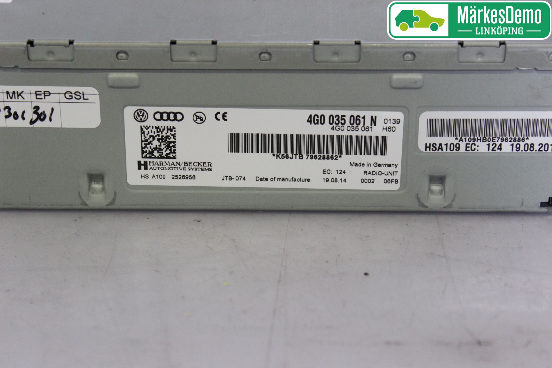 Volkswagen VW TOUAREG 7P 11-18 Cd Radio - Multimediapanel