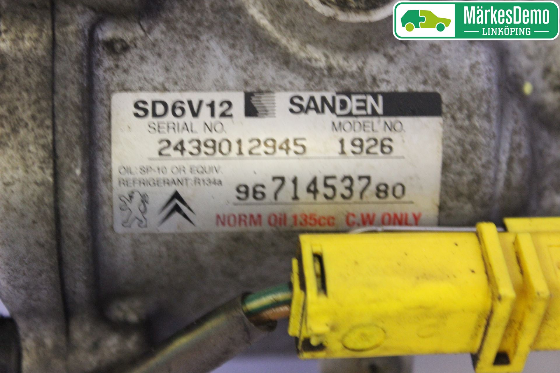 Peugeot 206+ 10-13 Ac Kompressor