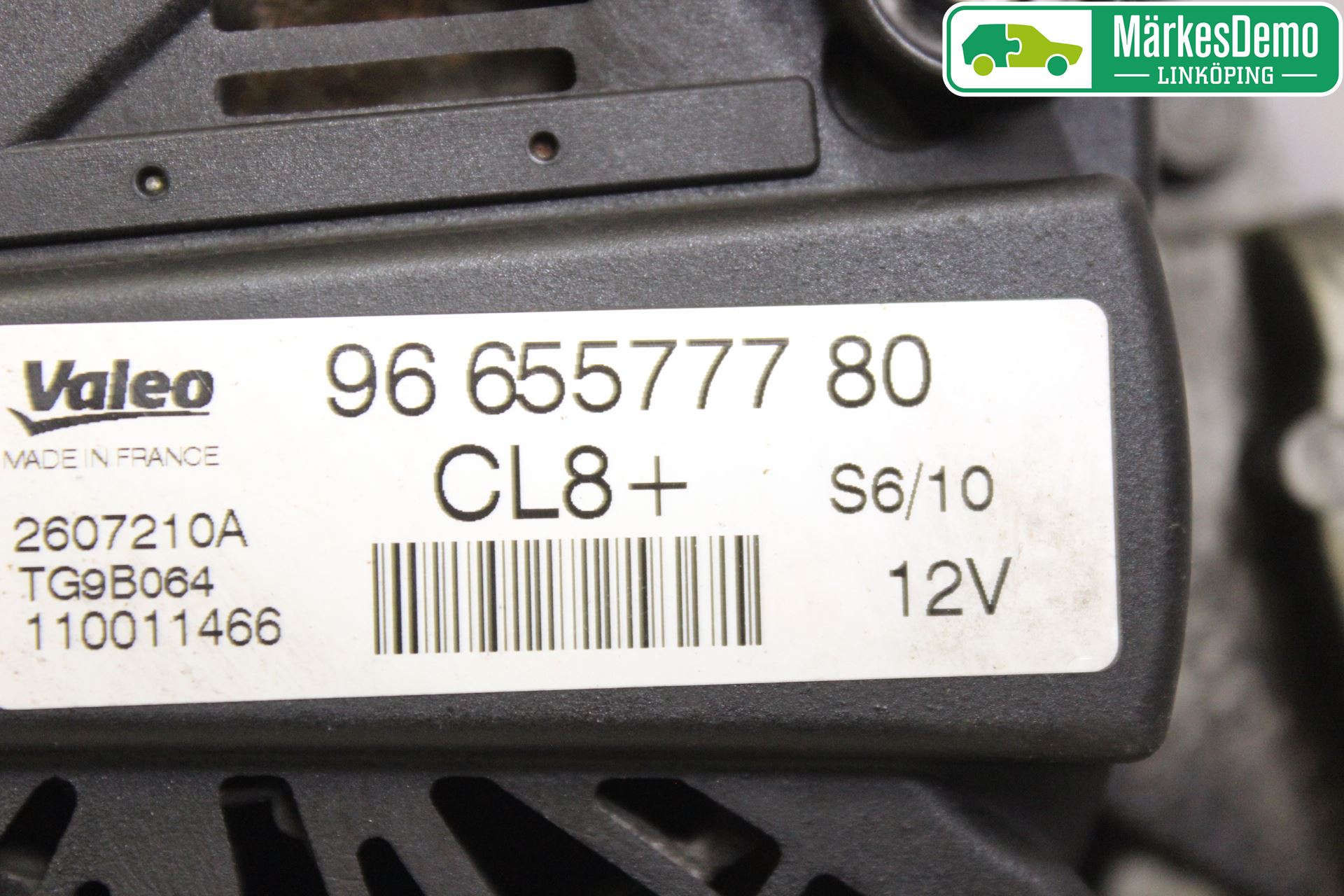 Peugeot 206+ 10-13 Generator