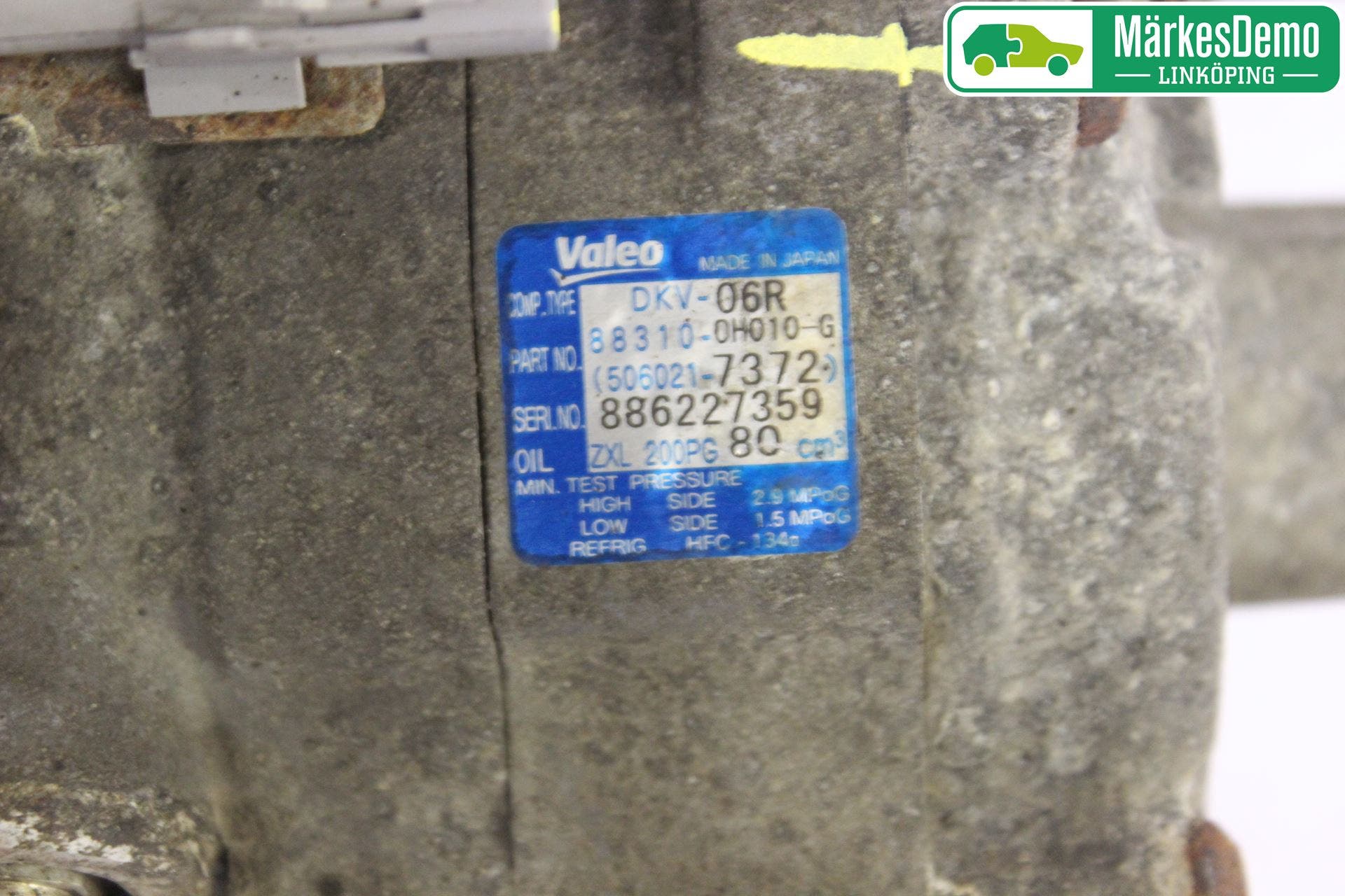 Toyota AYGO 06-14 Ac Kompressor