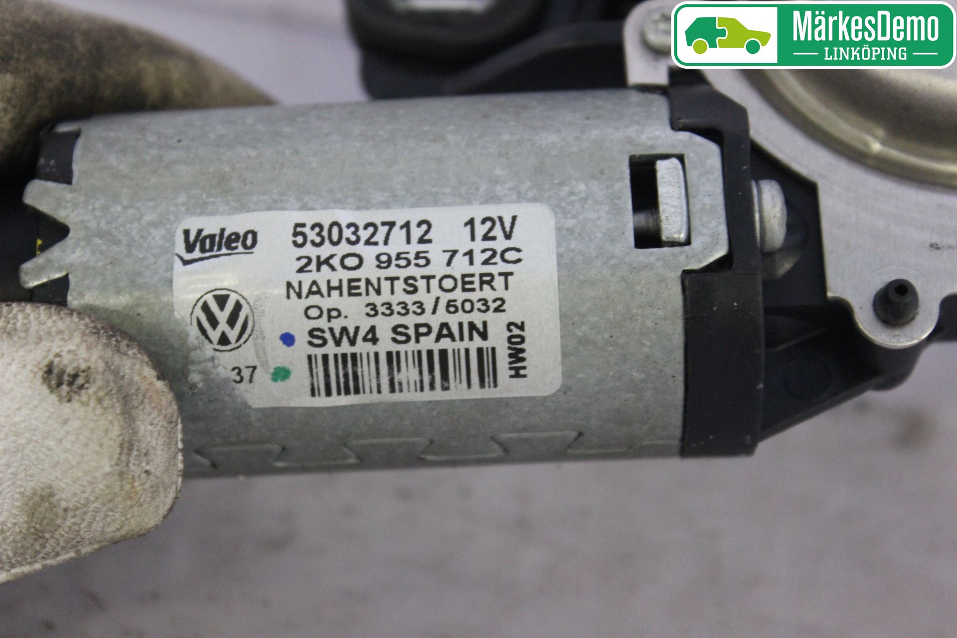Volkswagen VW CADDY      04-10 Torkarmotor Baklucka