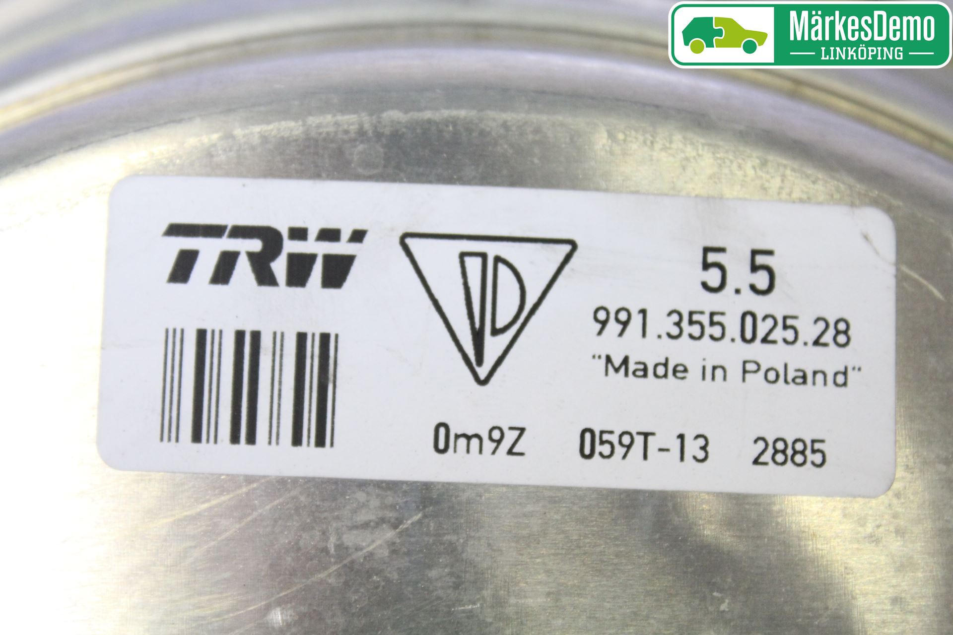 Porsche 911 64- Bromsservo