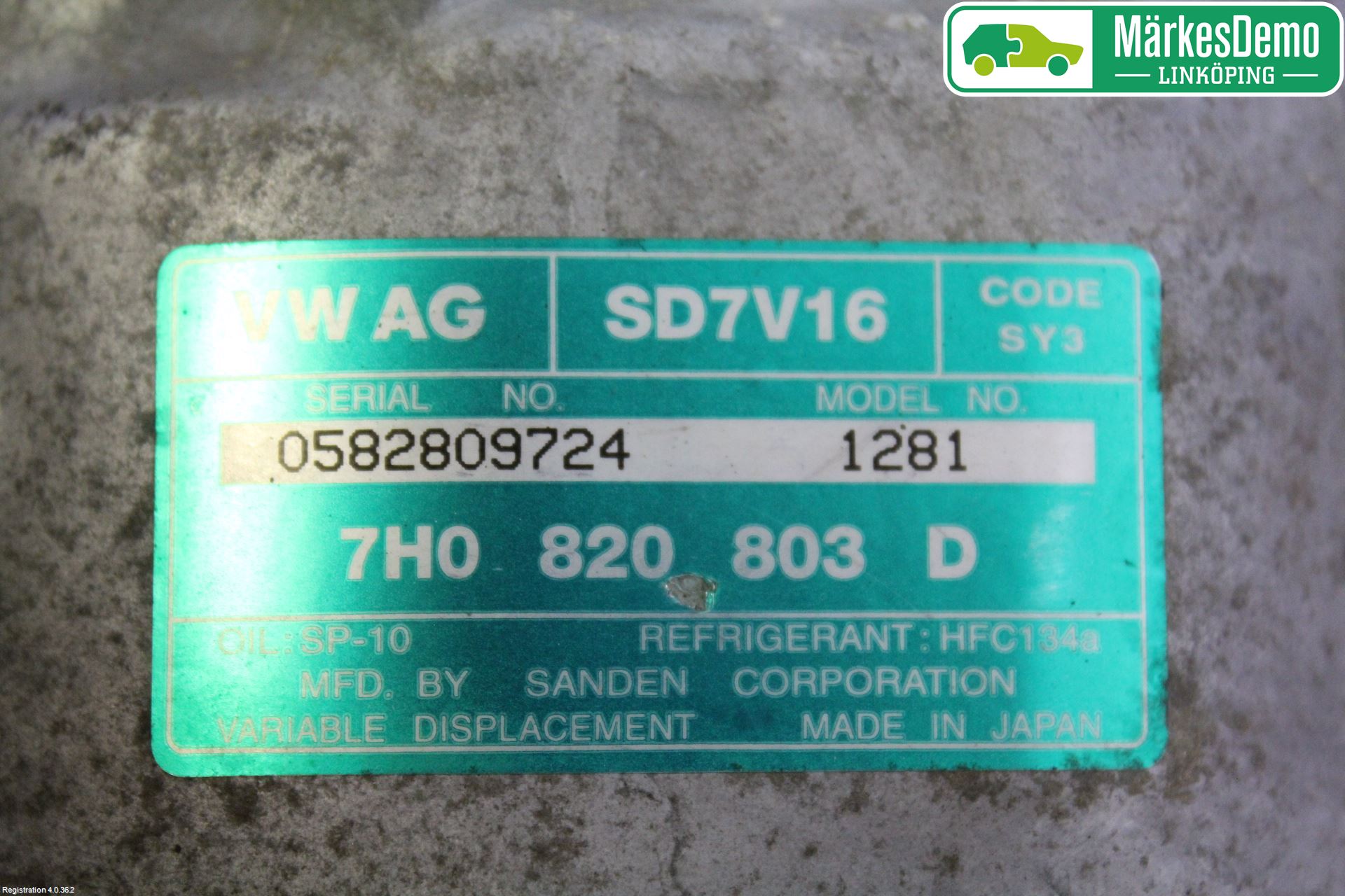 Volkswagen VW CADDY      04-10 Ac Kompressor