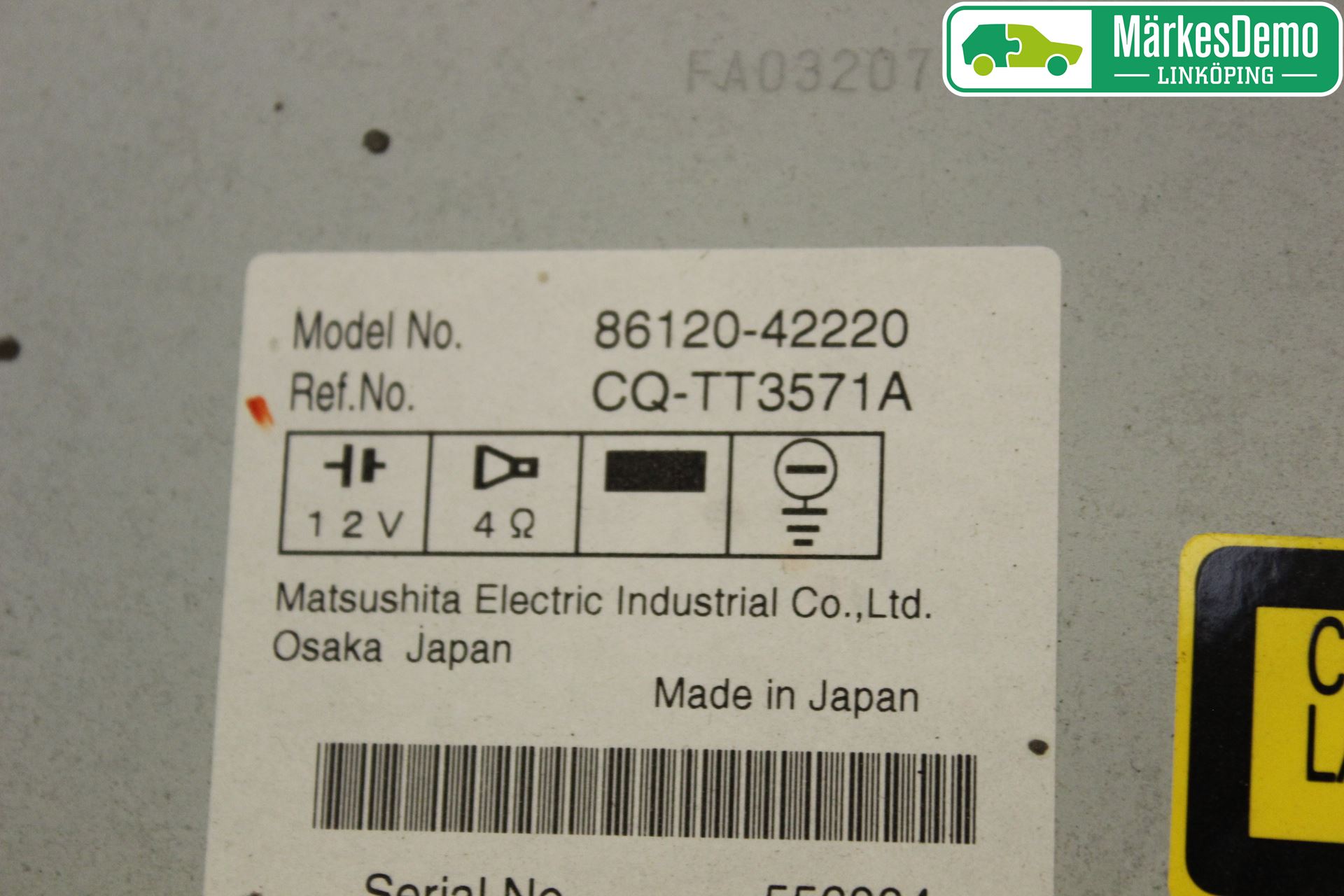 Toyota RAV 4 06-12 Cd Radio - Multimediapanel