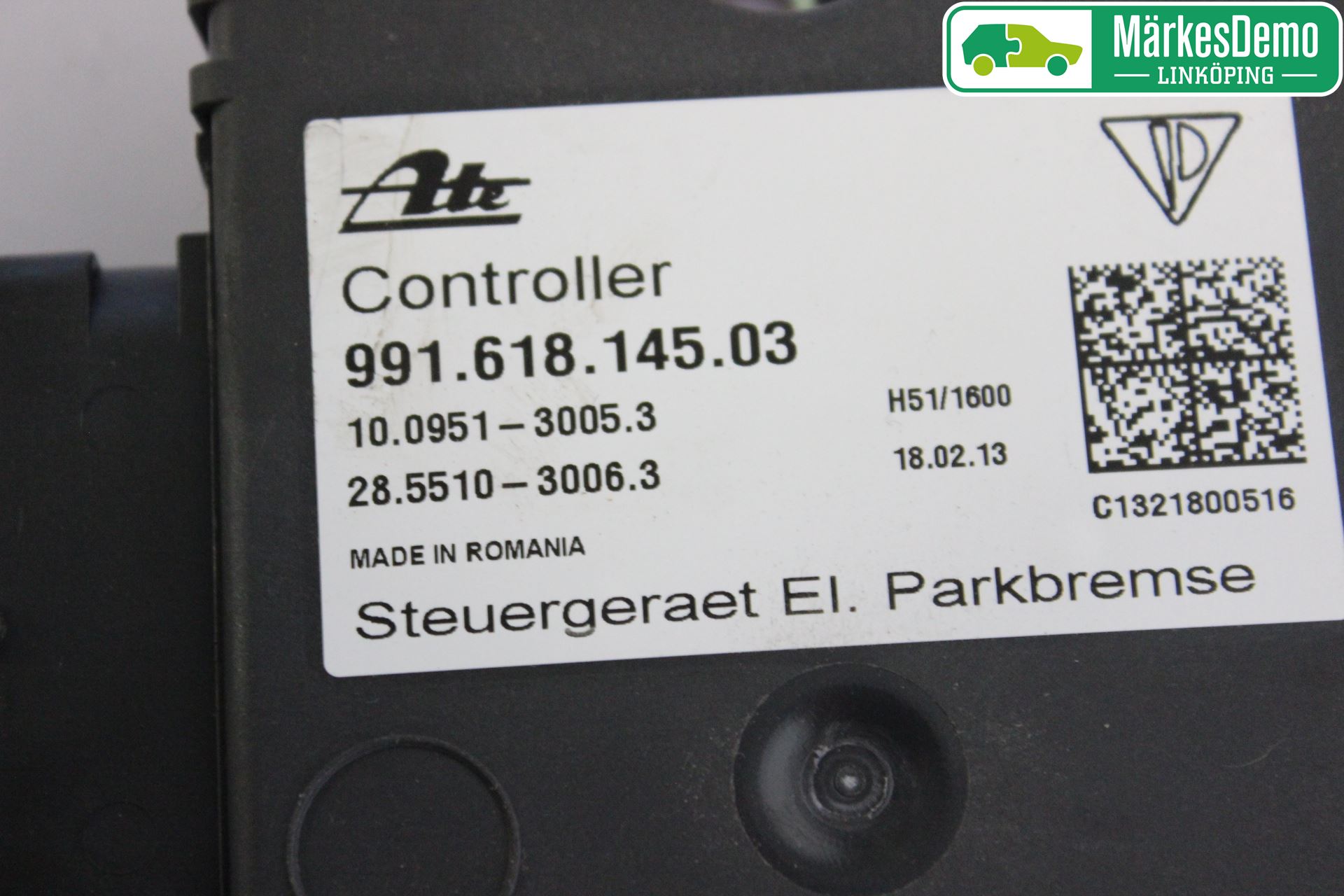 Porsche 911 64- Styrenhet Parkbroms Epb