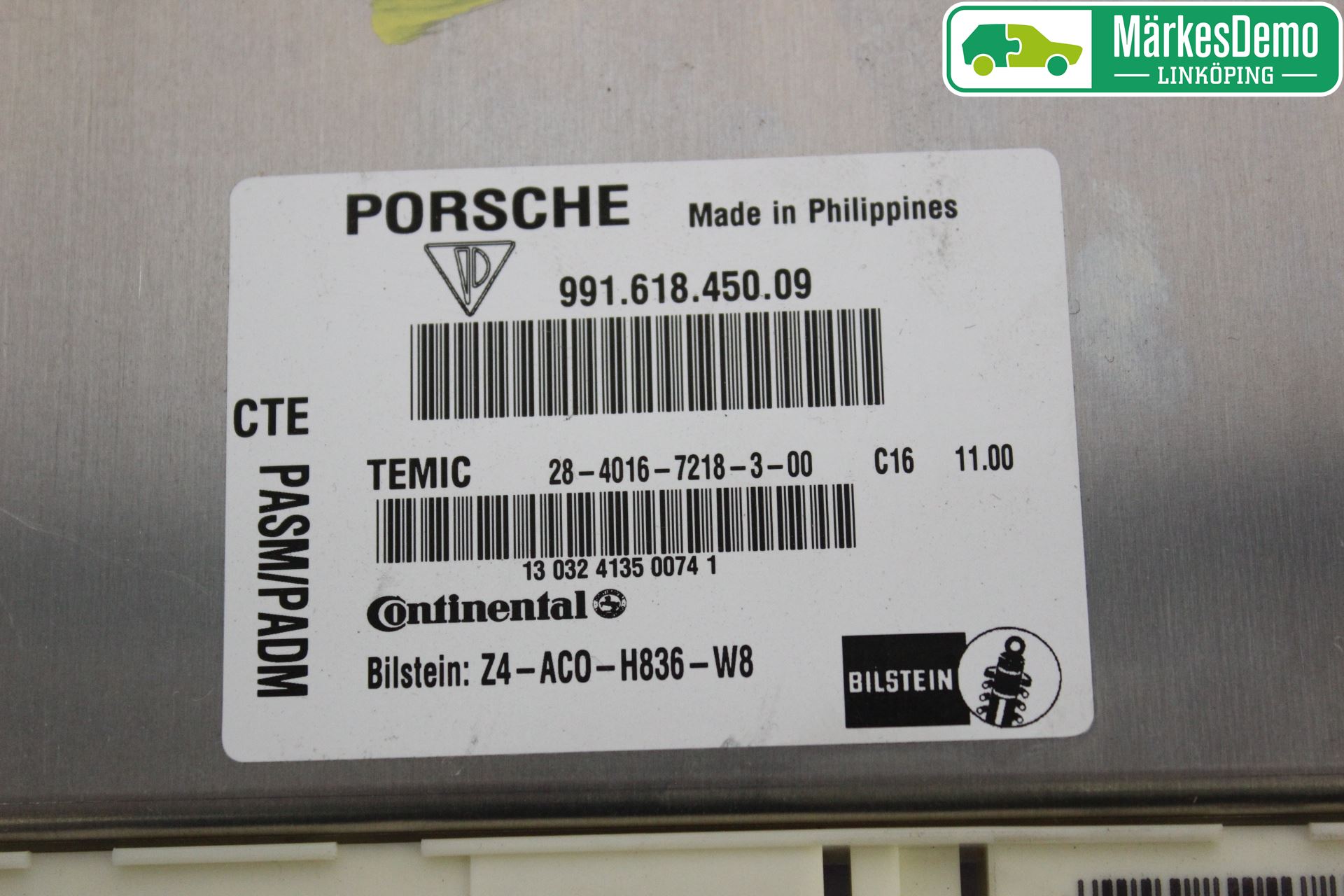 Porsche 911 64- Styrenhet Fjädring