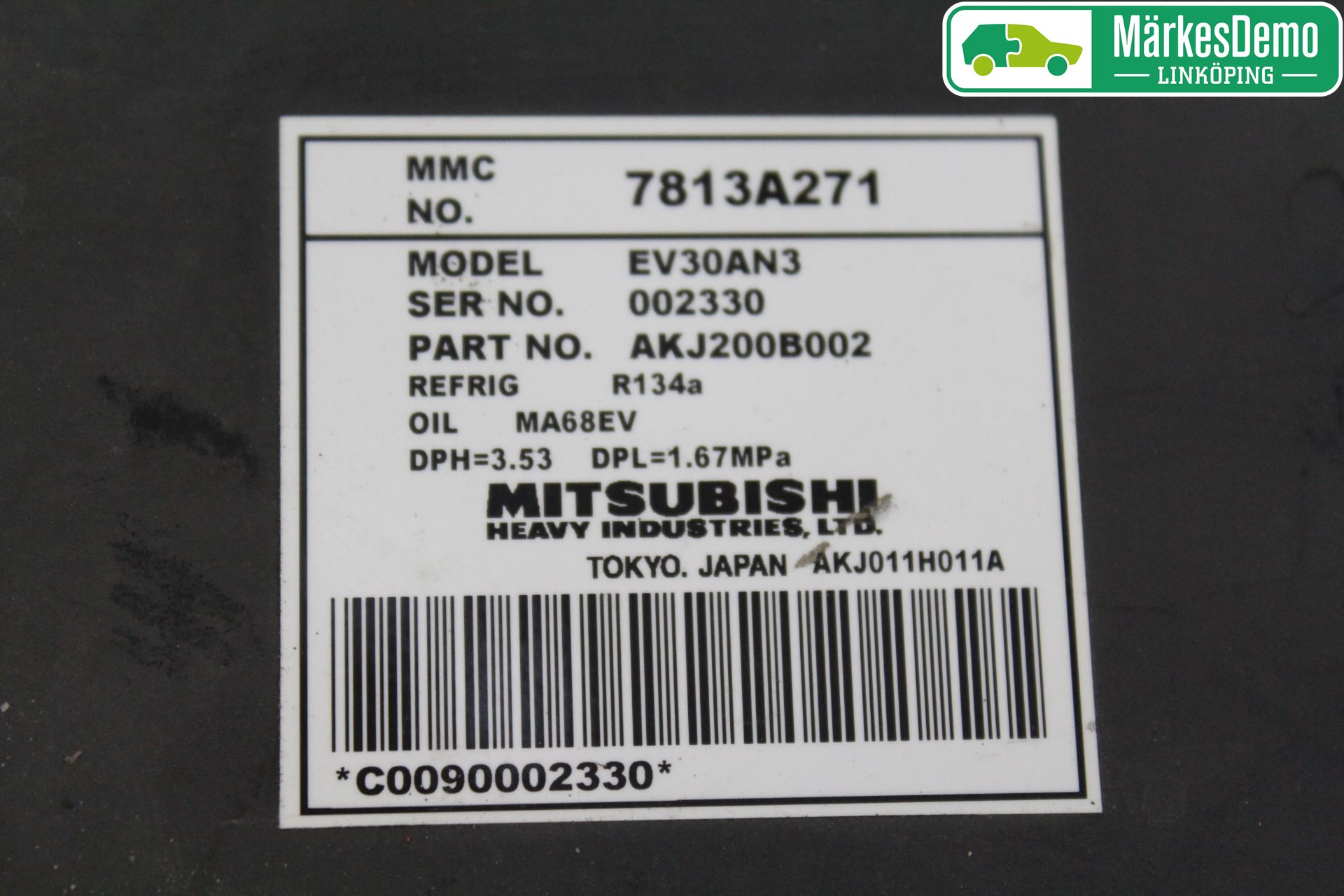 Mitsubishi i-MiEV Ac Kompressor