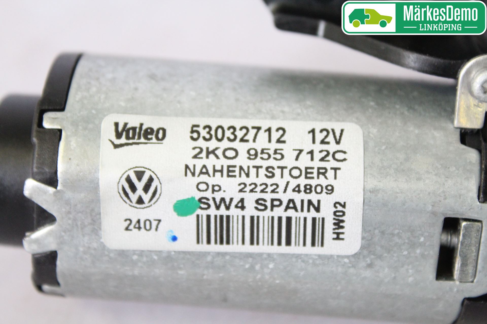 Volkswagen VW CADDY      04-10 Torkarmotor Baklucka