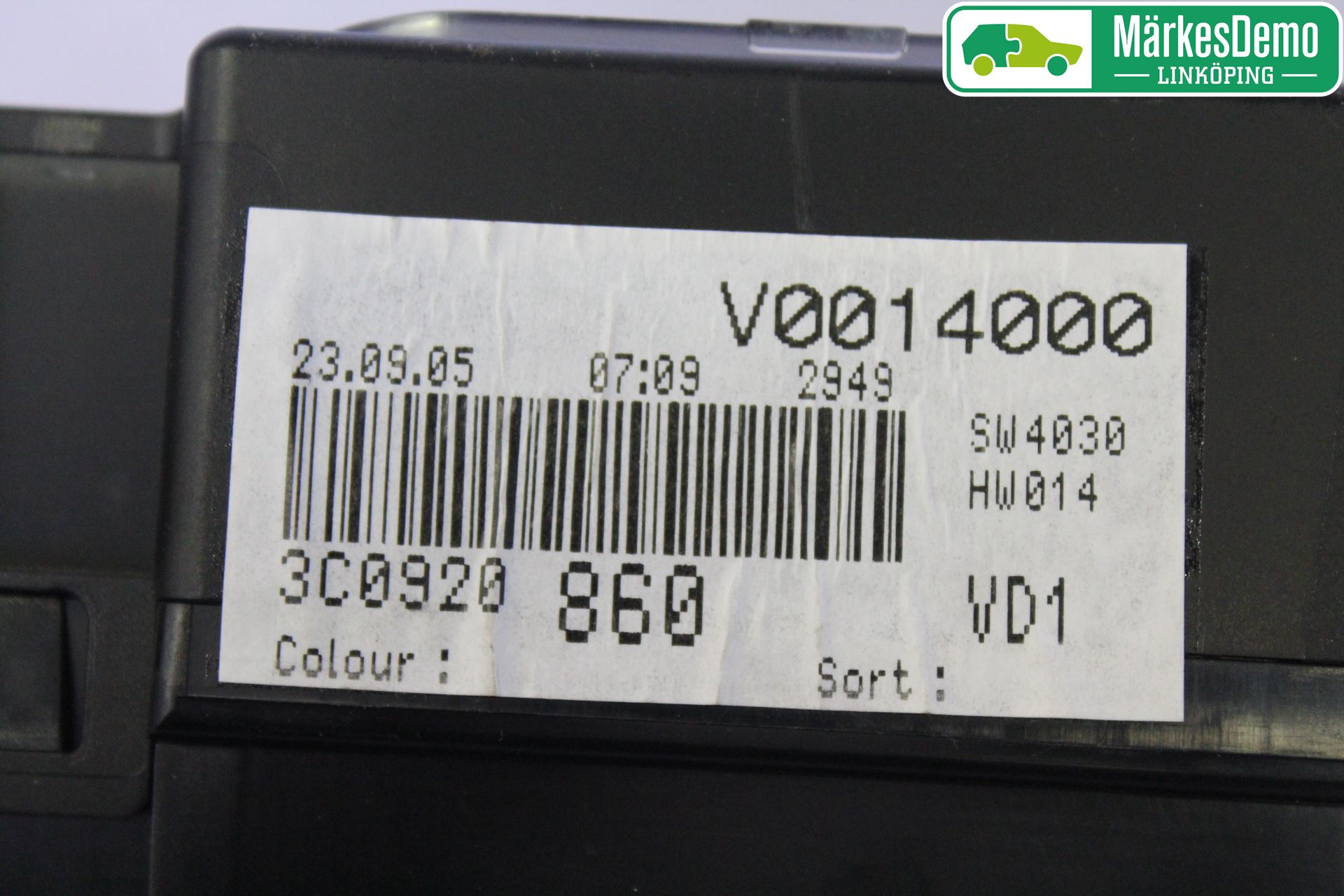 Volkswagen VW PASSAT 05-11 Instrument Komb