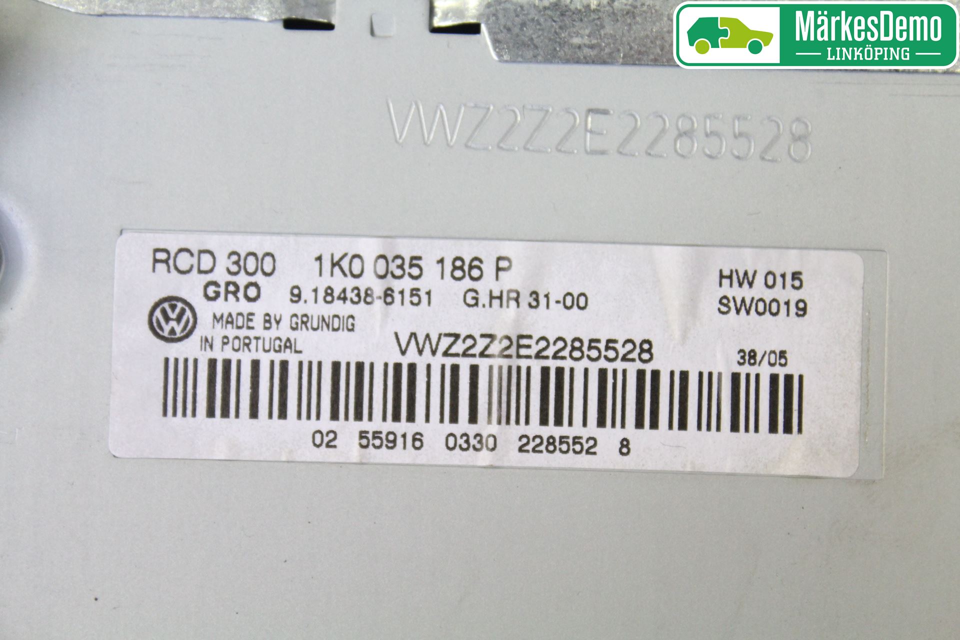 Volkswagen VW PASSAT 05-11 Cd Radio - Multimediapanel