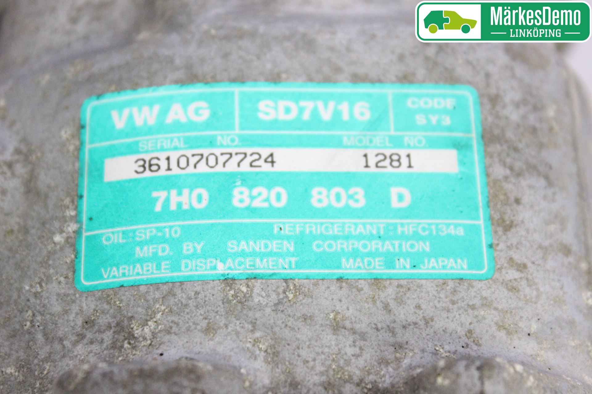 Volkswagen VW CADDY      04-10 Ac Kompressor