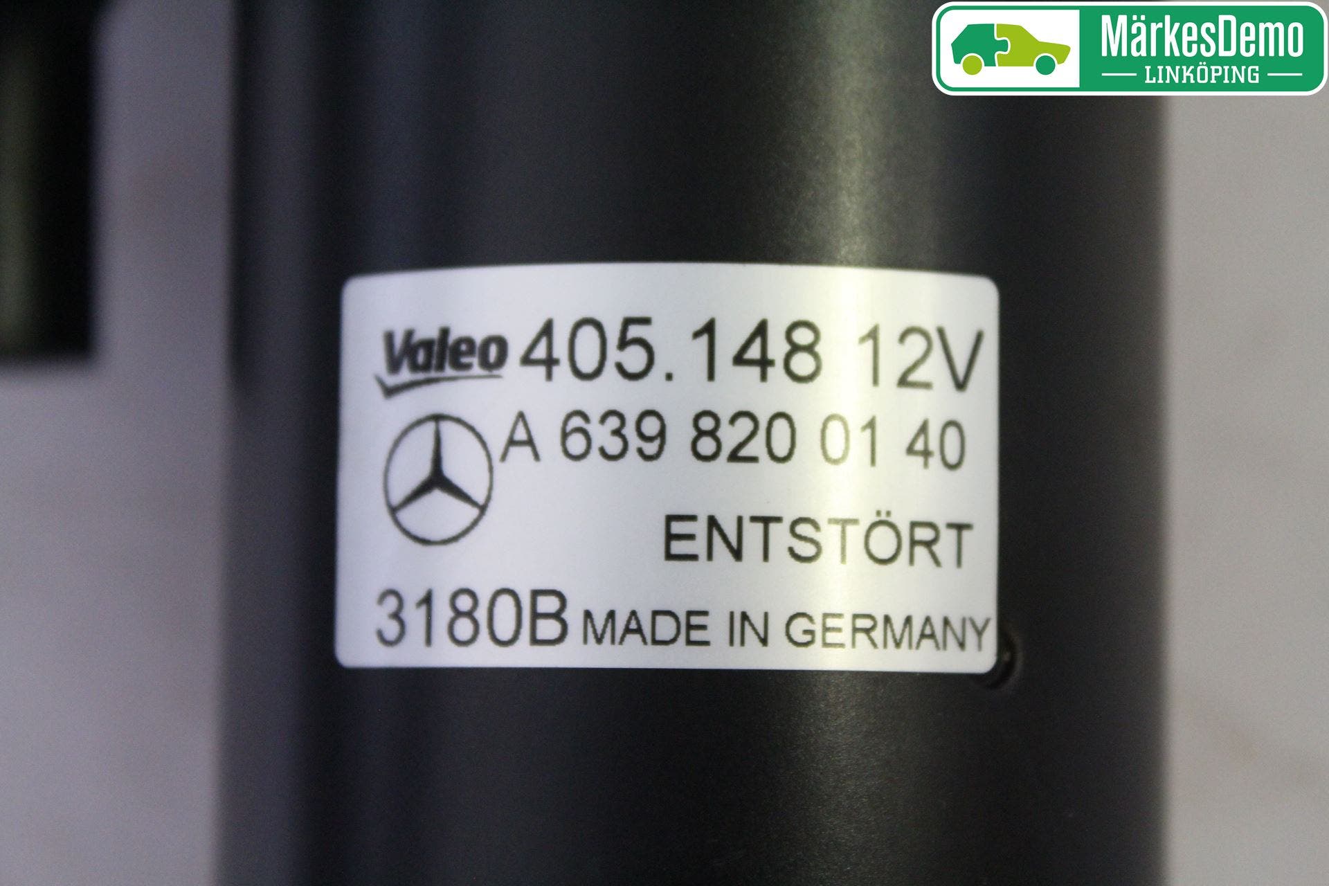 Mercedes-Benz MB VITO/VIANO (W639) 04-14 Torkarmotor Vindruta