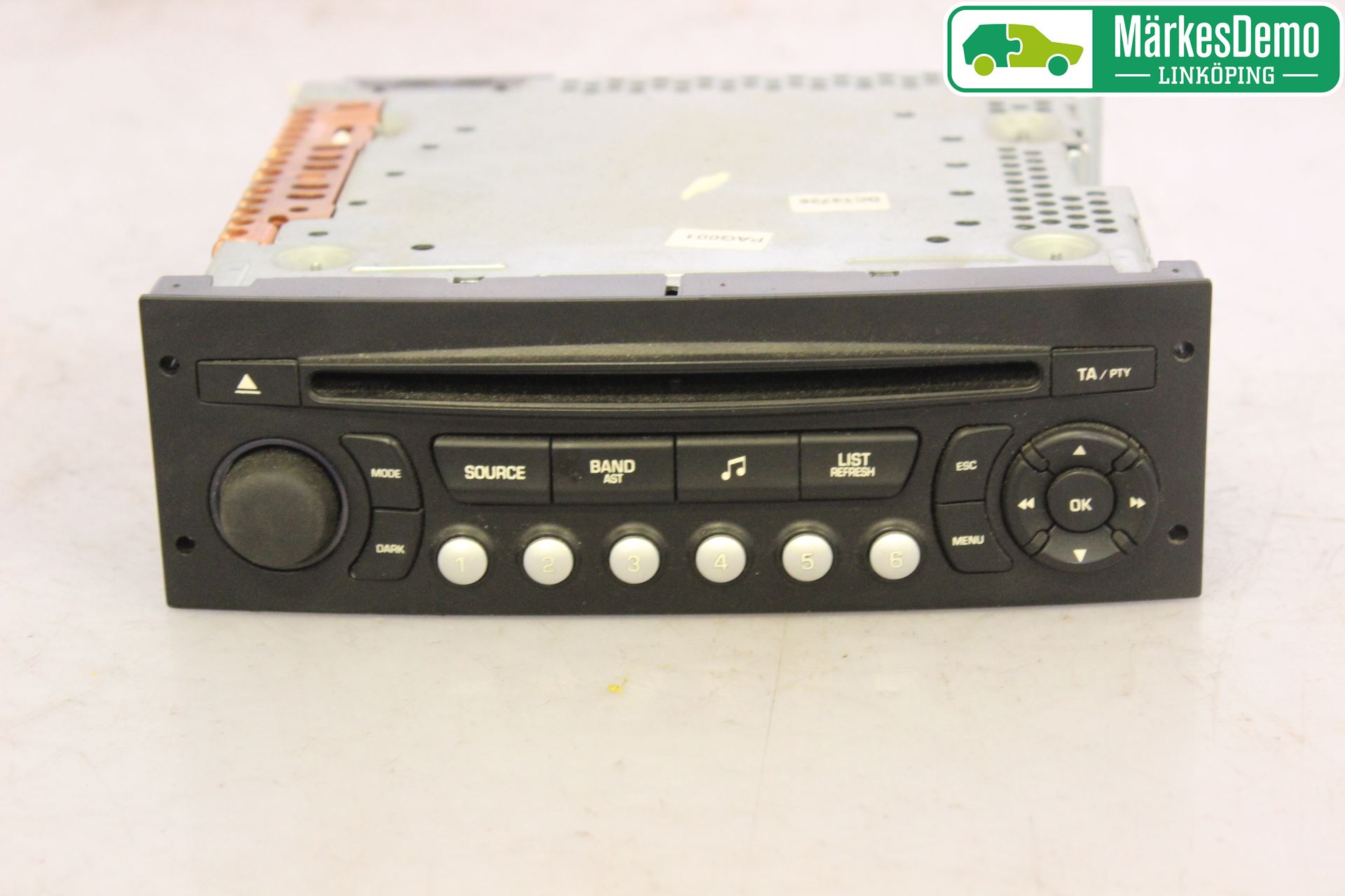Peugeot EXPERT 07-14 Cd Radio - Multimediapanel