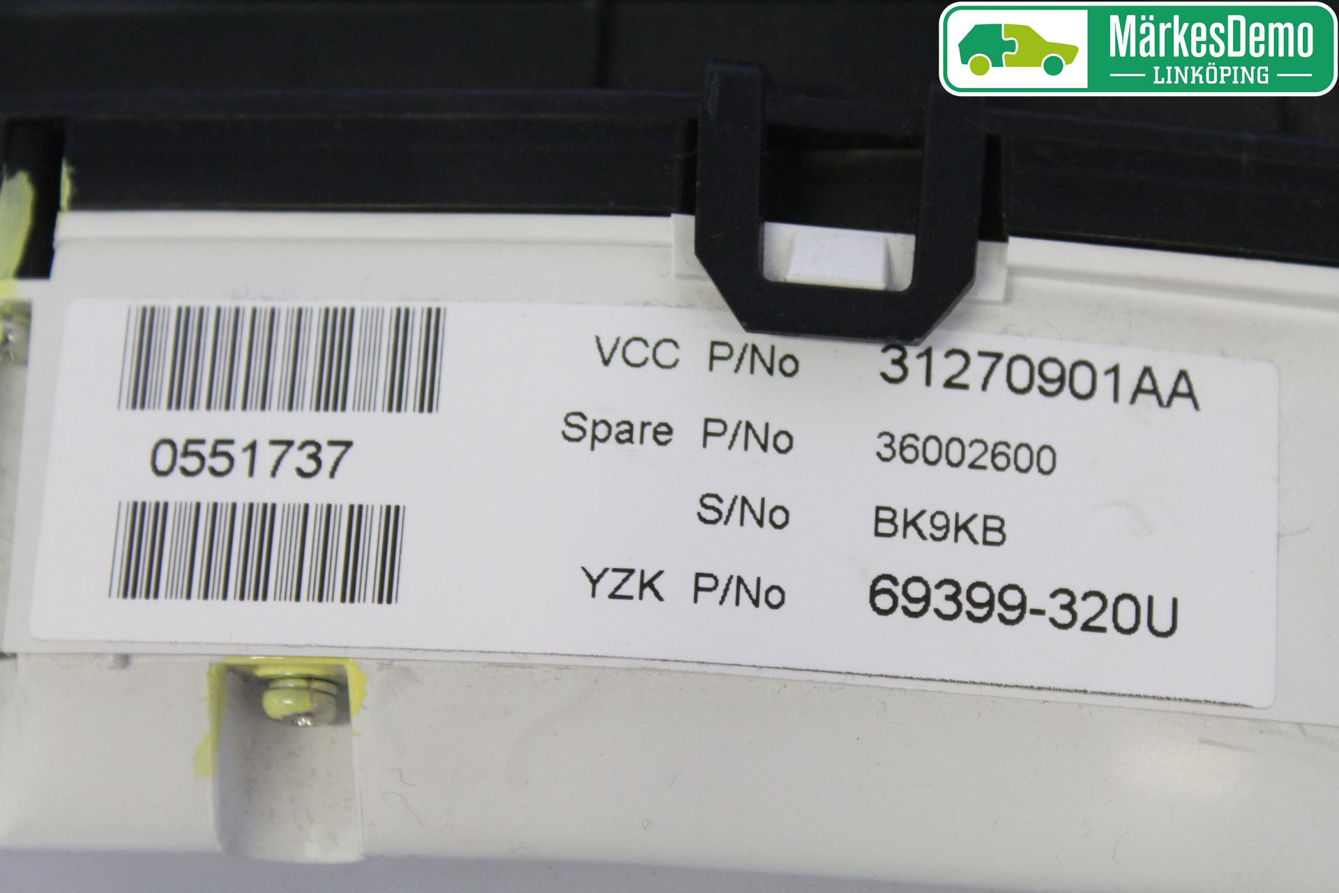 Volvo XC70 08-13 Instrument Komb