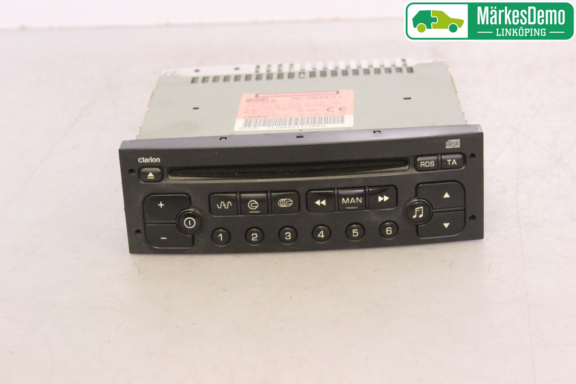 Peugeot 206+ 10-13 Cd Radio - Multimediapanel