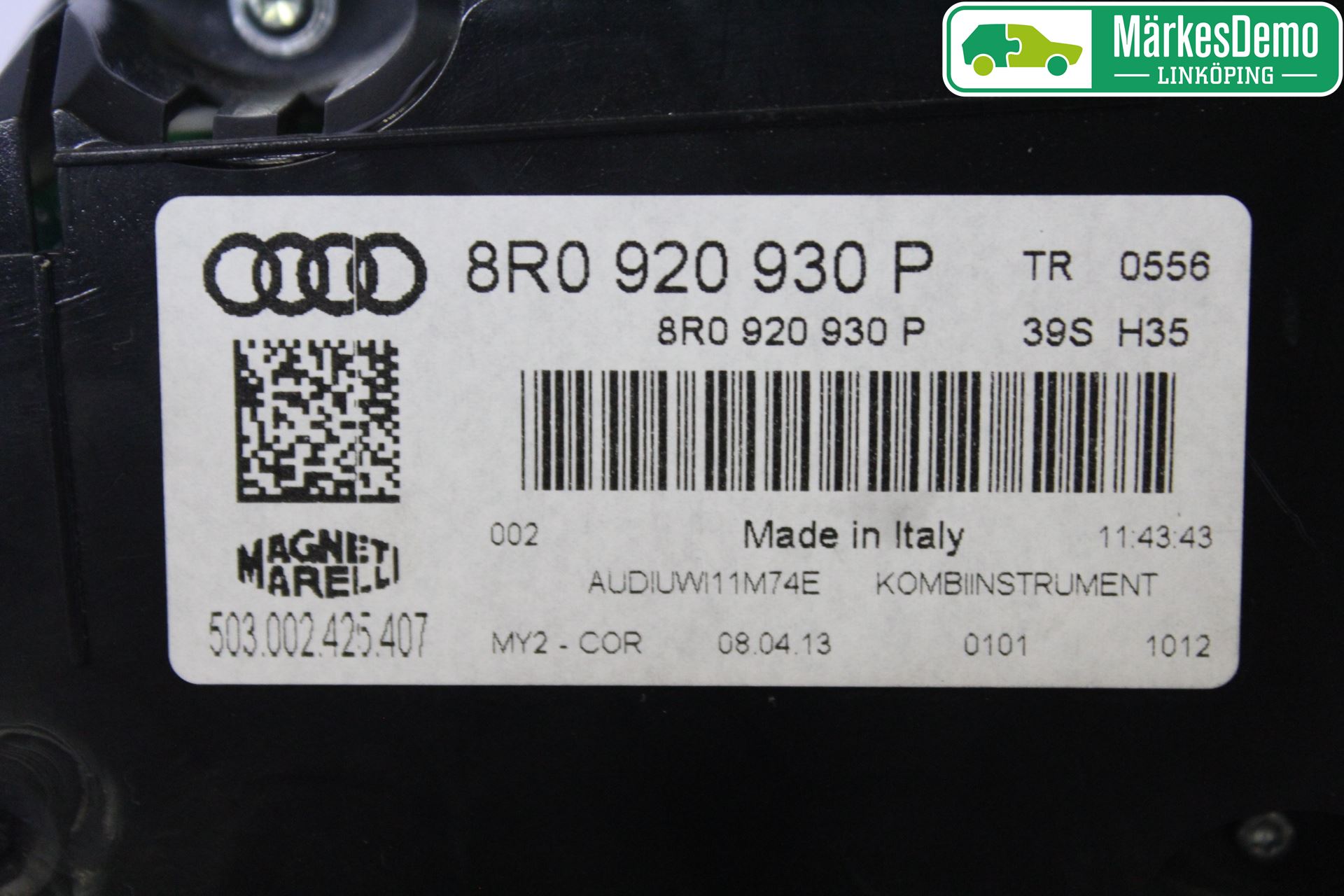 Audi Q5 09-16 Instrument Komb