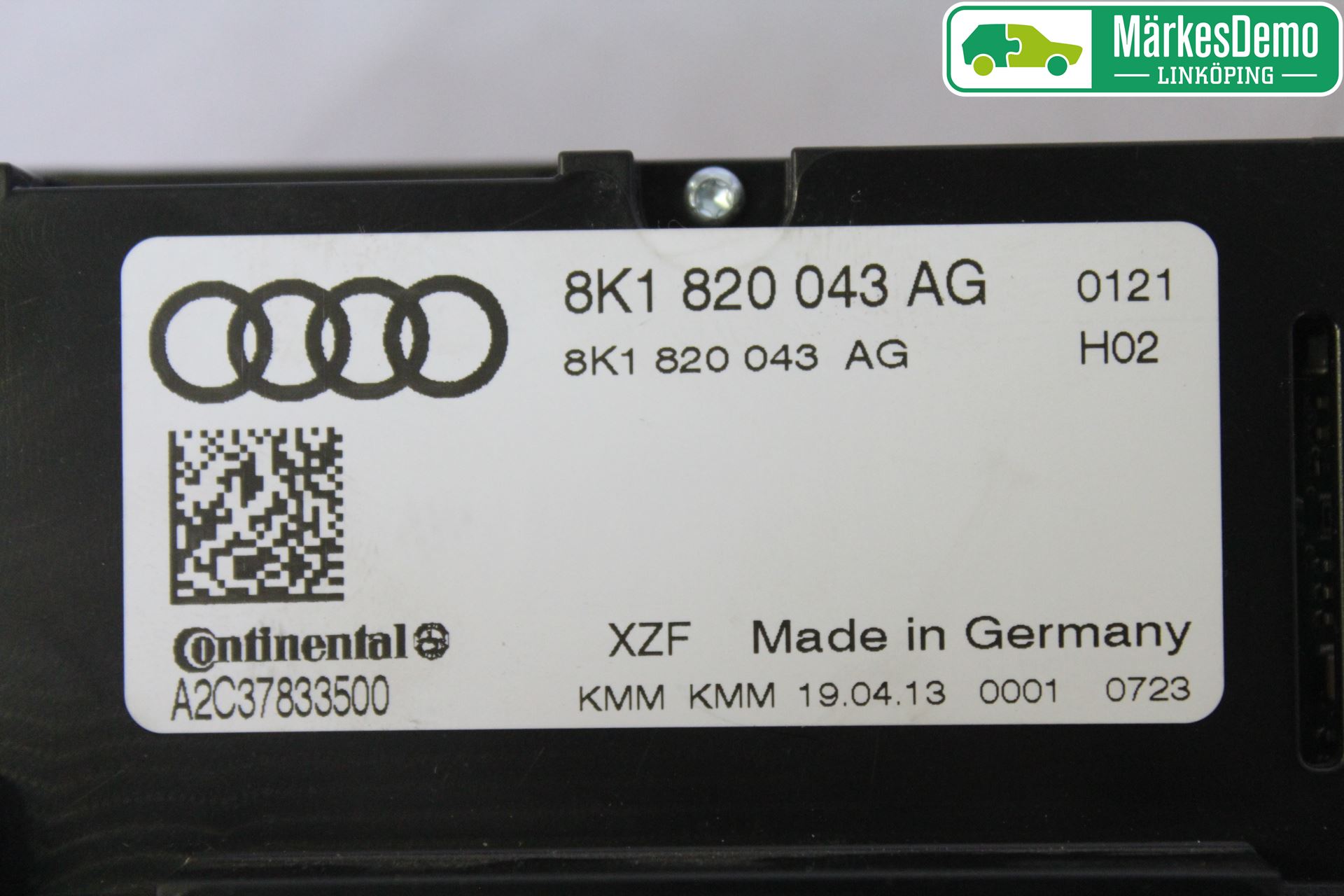 Audi Q5 09-16 Ac Styrenhet Ac Manöveren