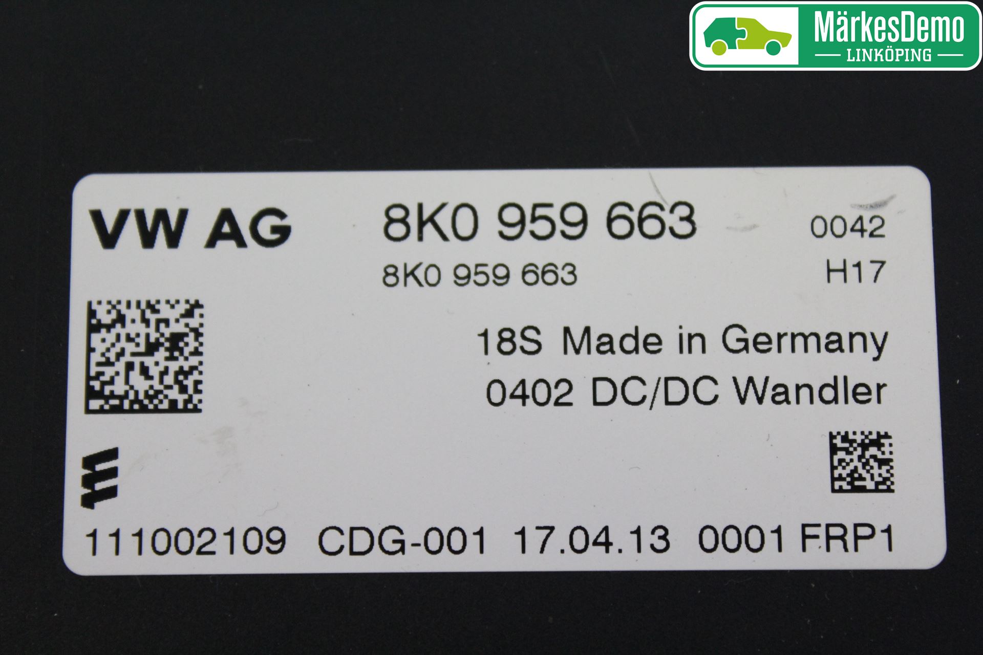 Audi Q5 09-16 Styrenhet Övrigt