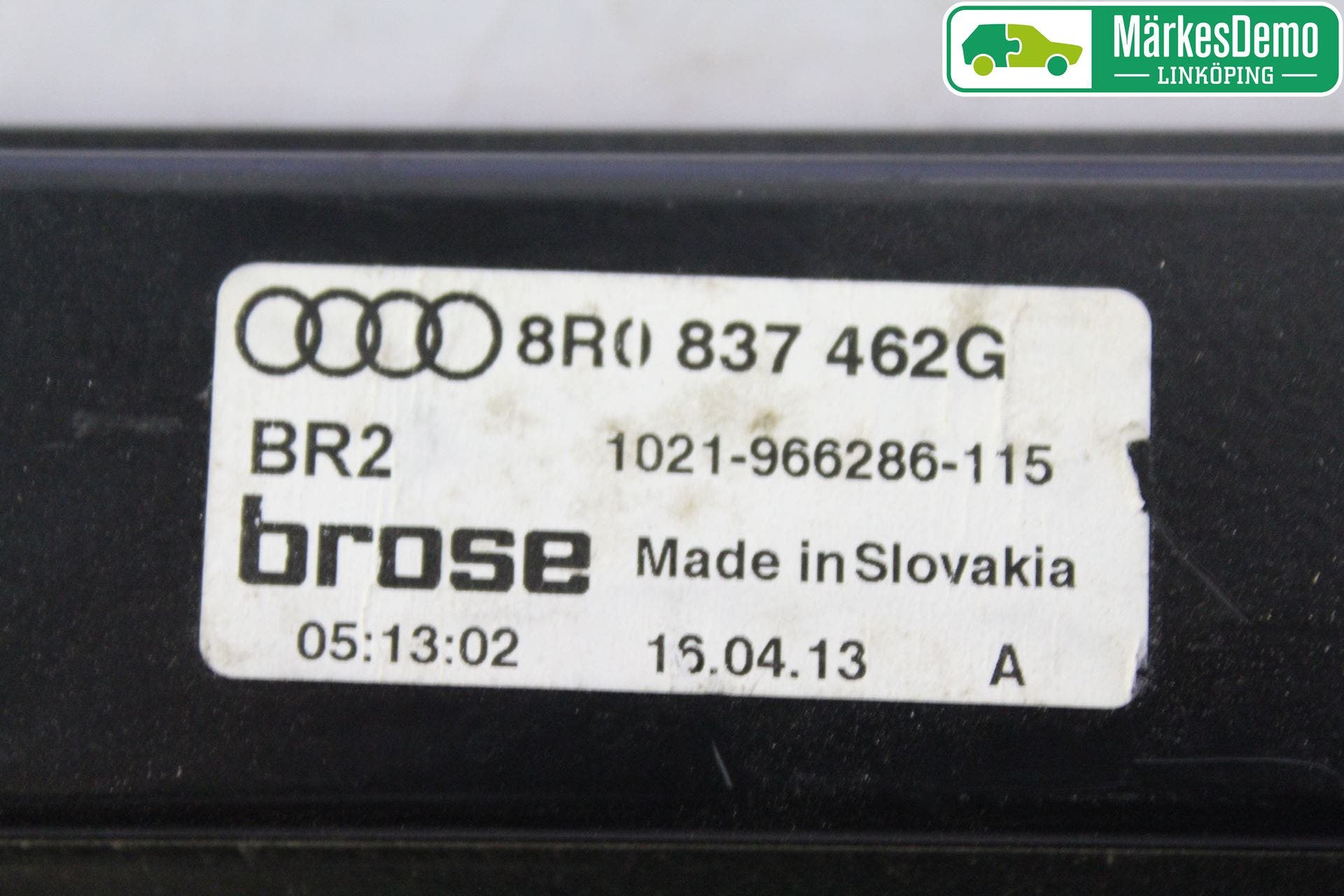 Audi Q5 09-16 Fönsterhissmekanism