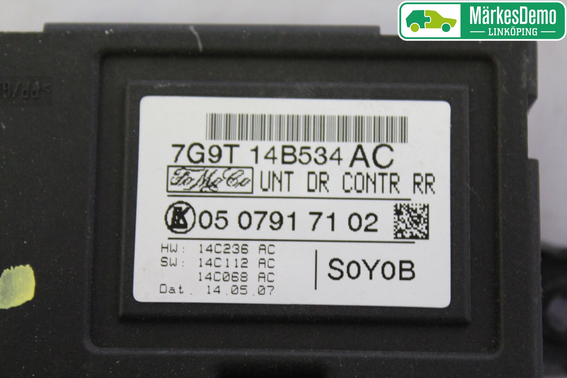 Ford MONDEO 07-15 Styrenhet Dörr