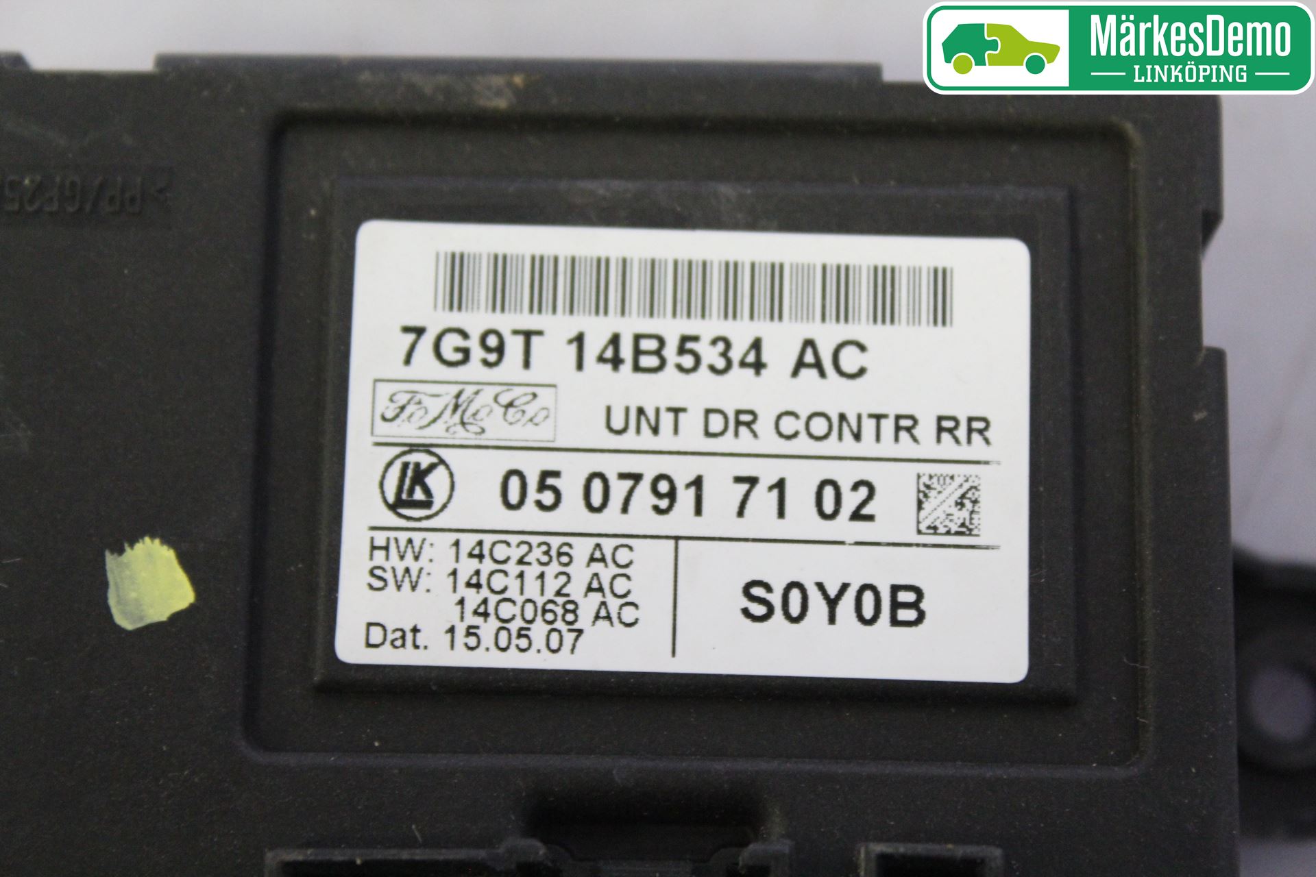 Ford MONDEO 07-15 Styrenhet Dörr