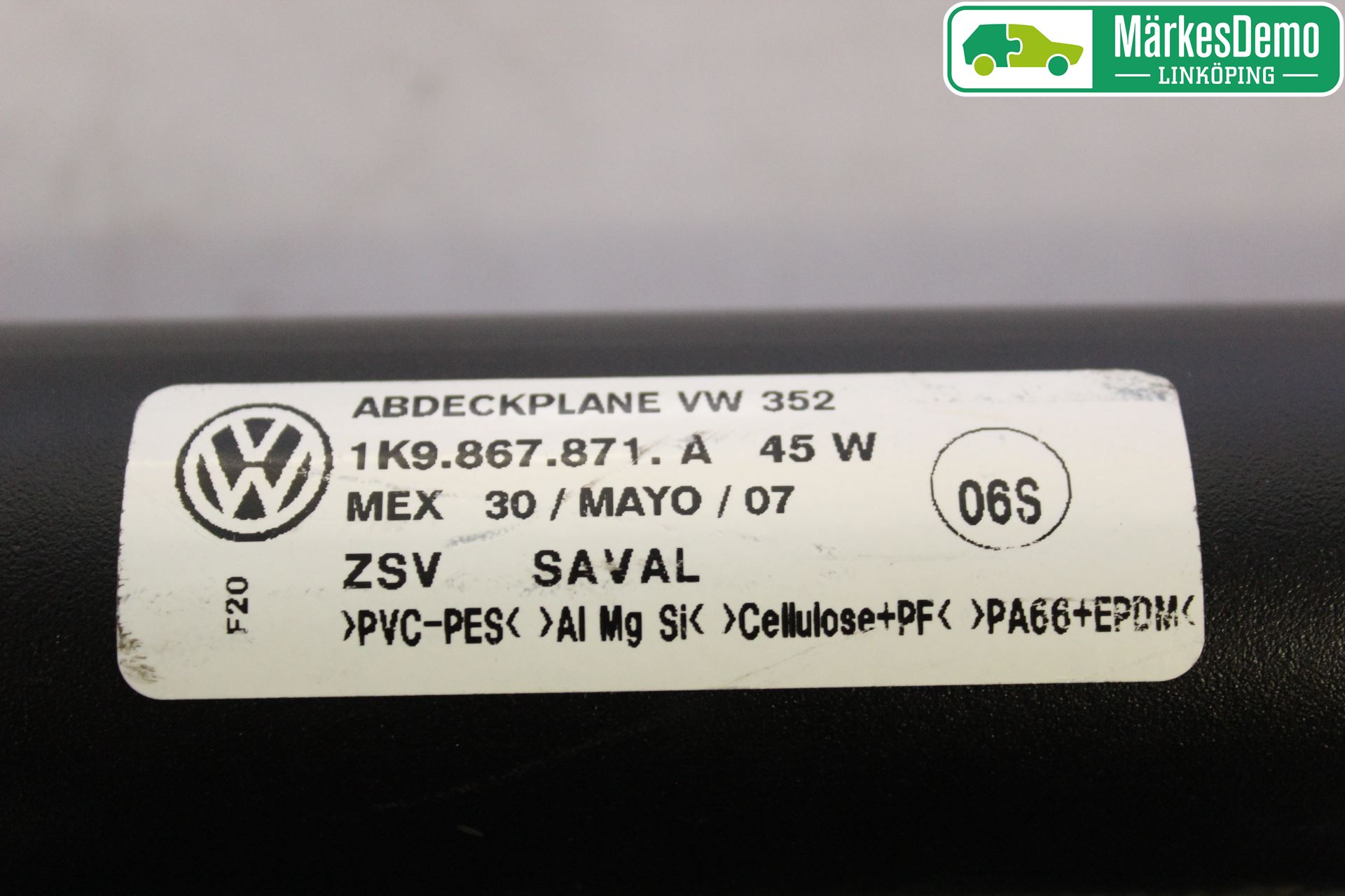 Volkswagen VW GOLF V 04-09 Insynskydd