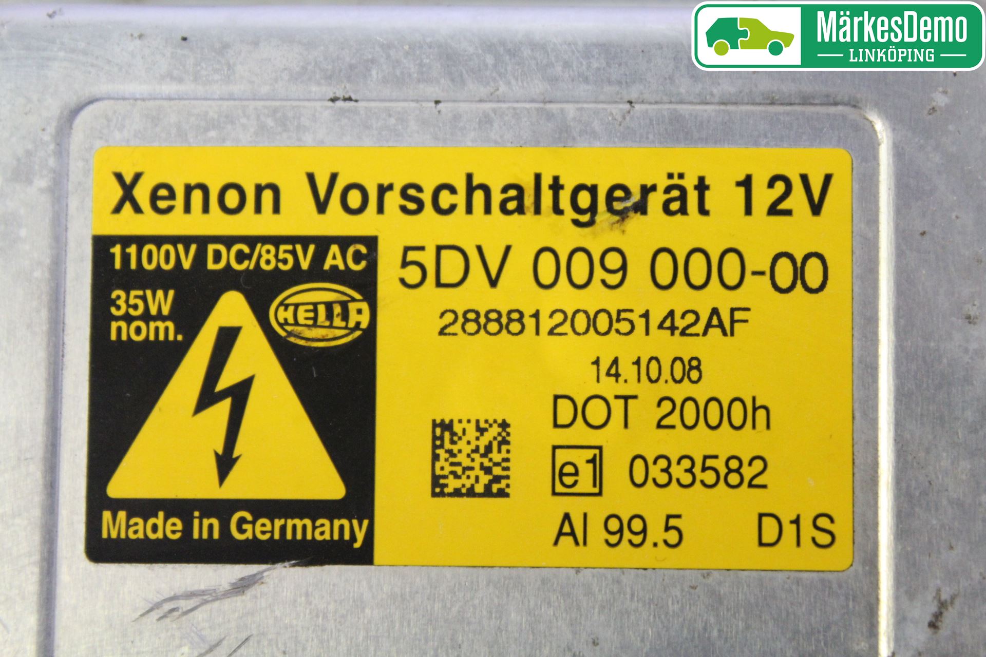 Saab 9-3 VER2/VER3 08-15 Styrenhet Strålkastare