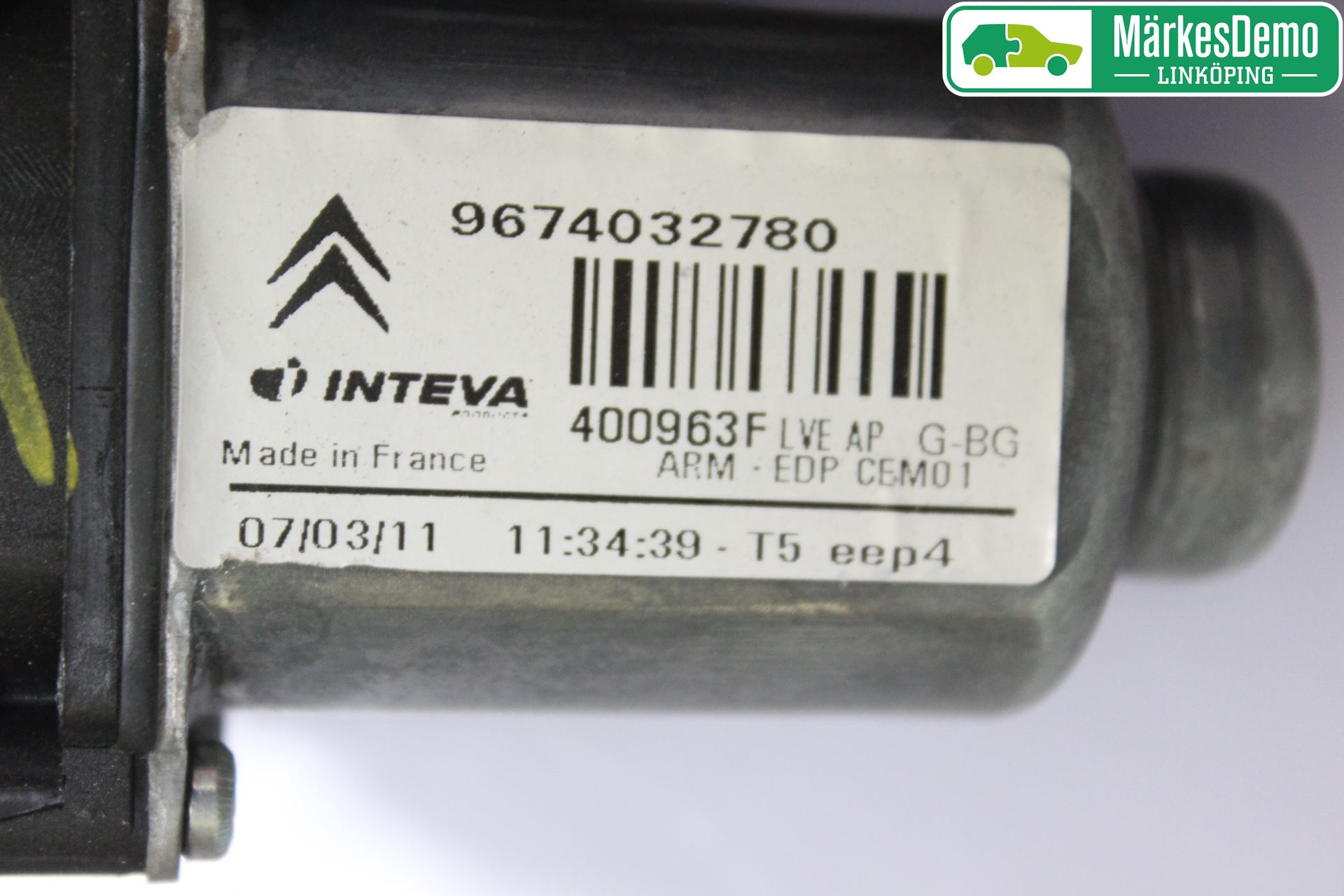 Citroen C4 PICASSO 06-13 Fönsterhiss El Kompl