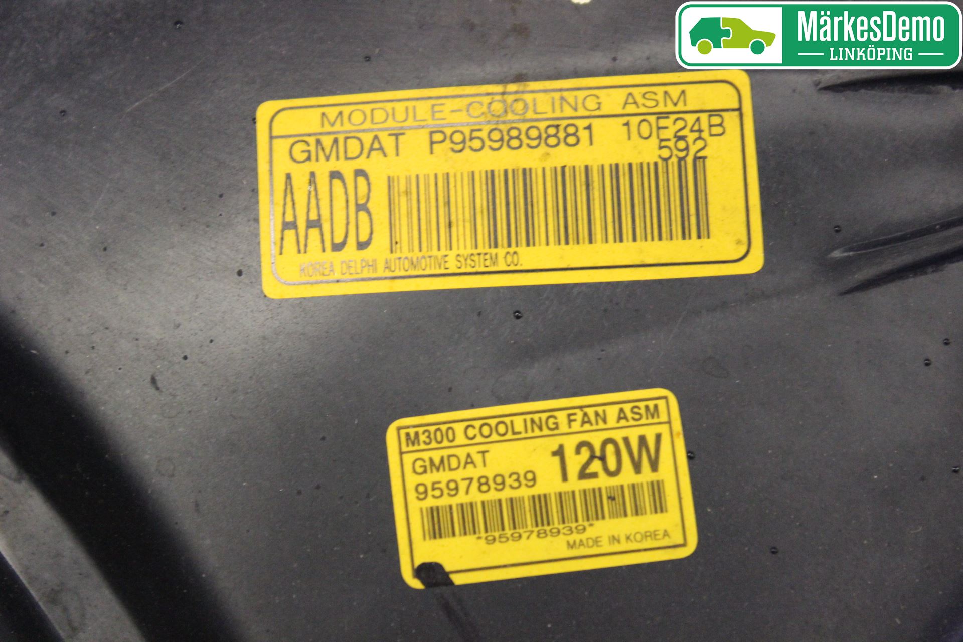 GM CHEVROLET SPARK Kylfläkt El