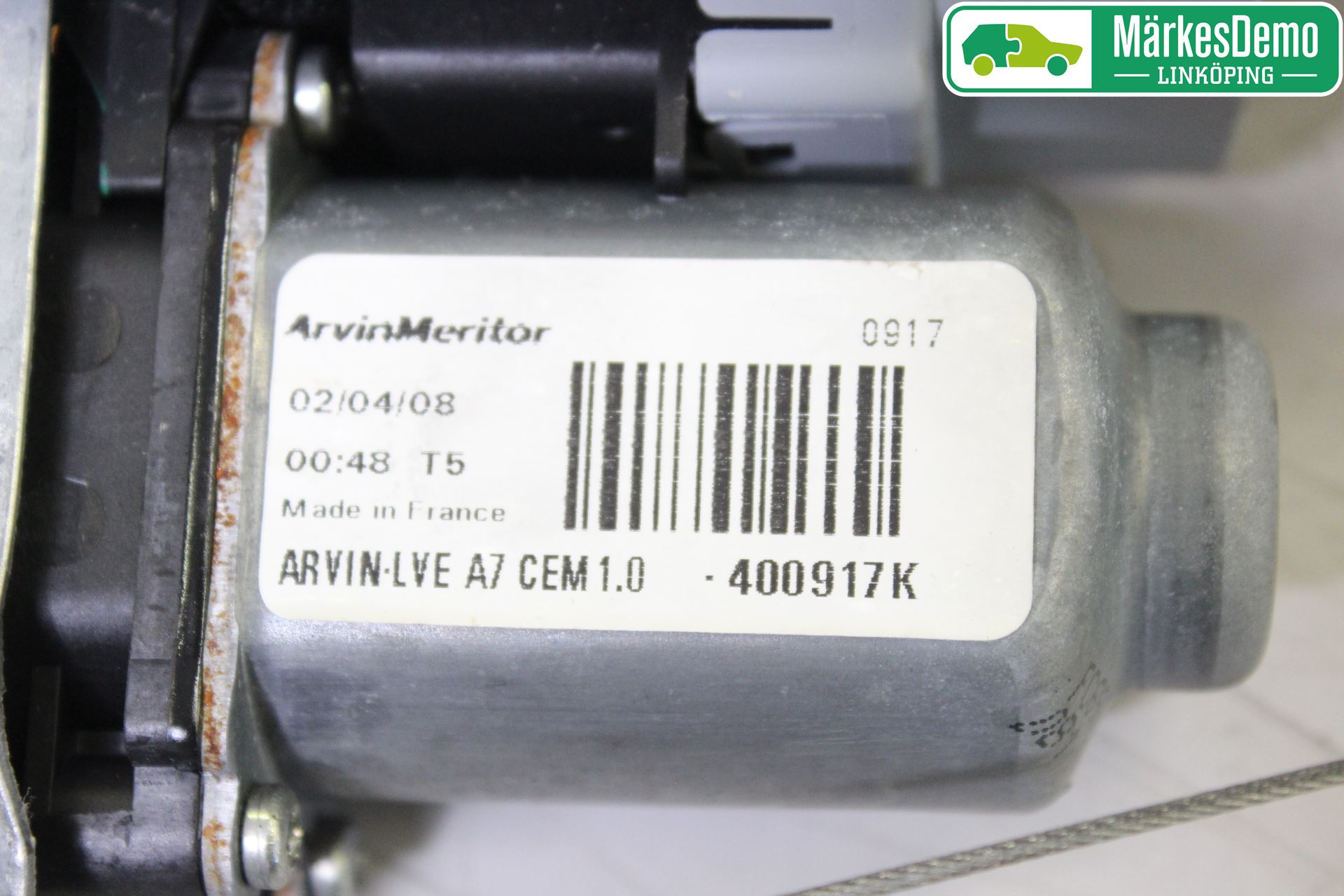 Peugeot 207 Fönsterhiss El Kompl