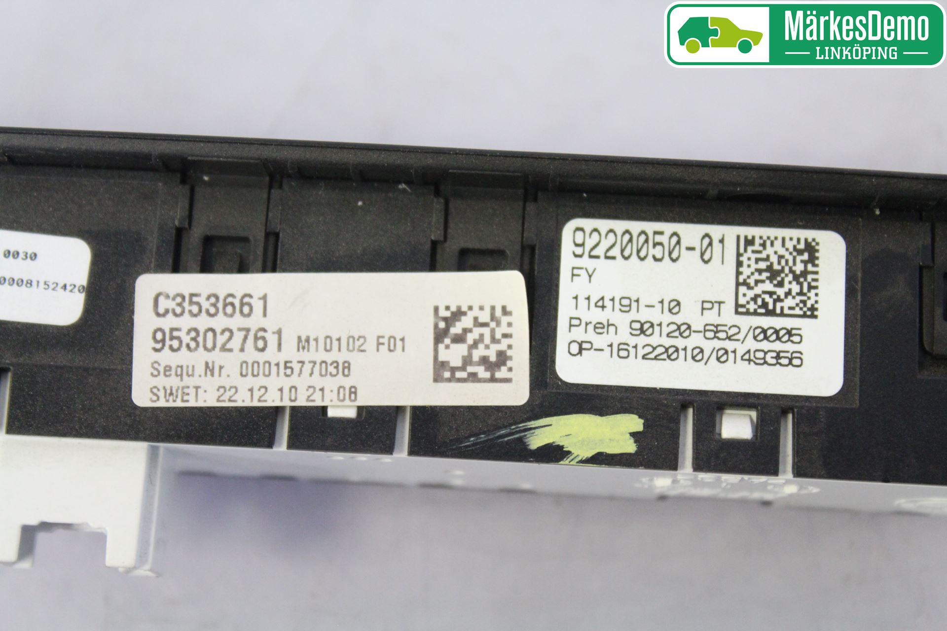 BMW 5 F10/F11/F18 09-17 Strömställare Övrigt