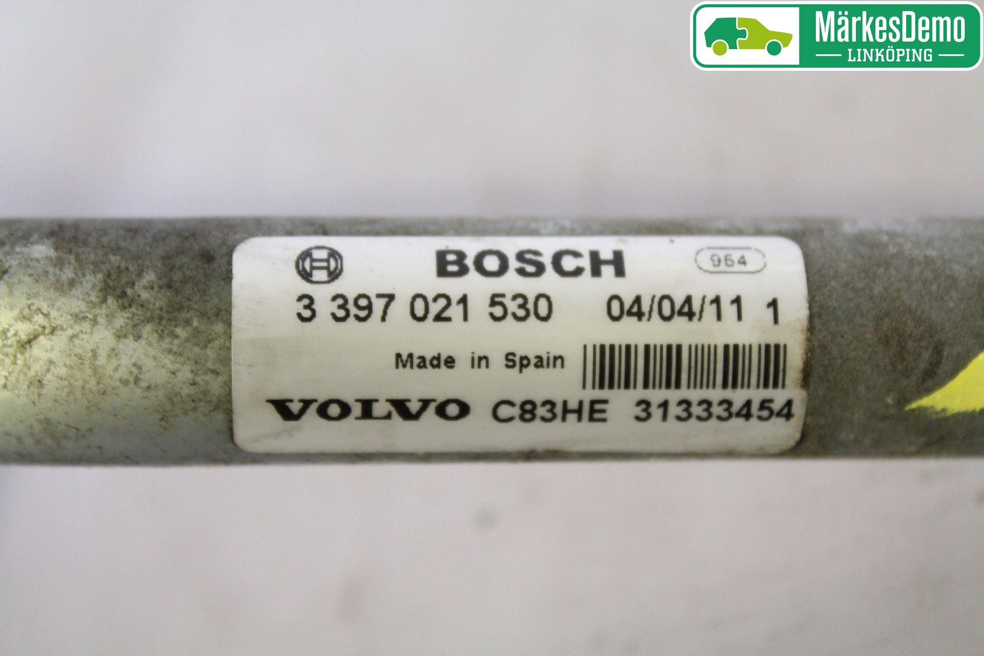 Volvo XC60 09-13 Torkarmekanism Vindruta