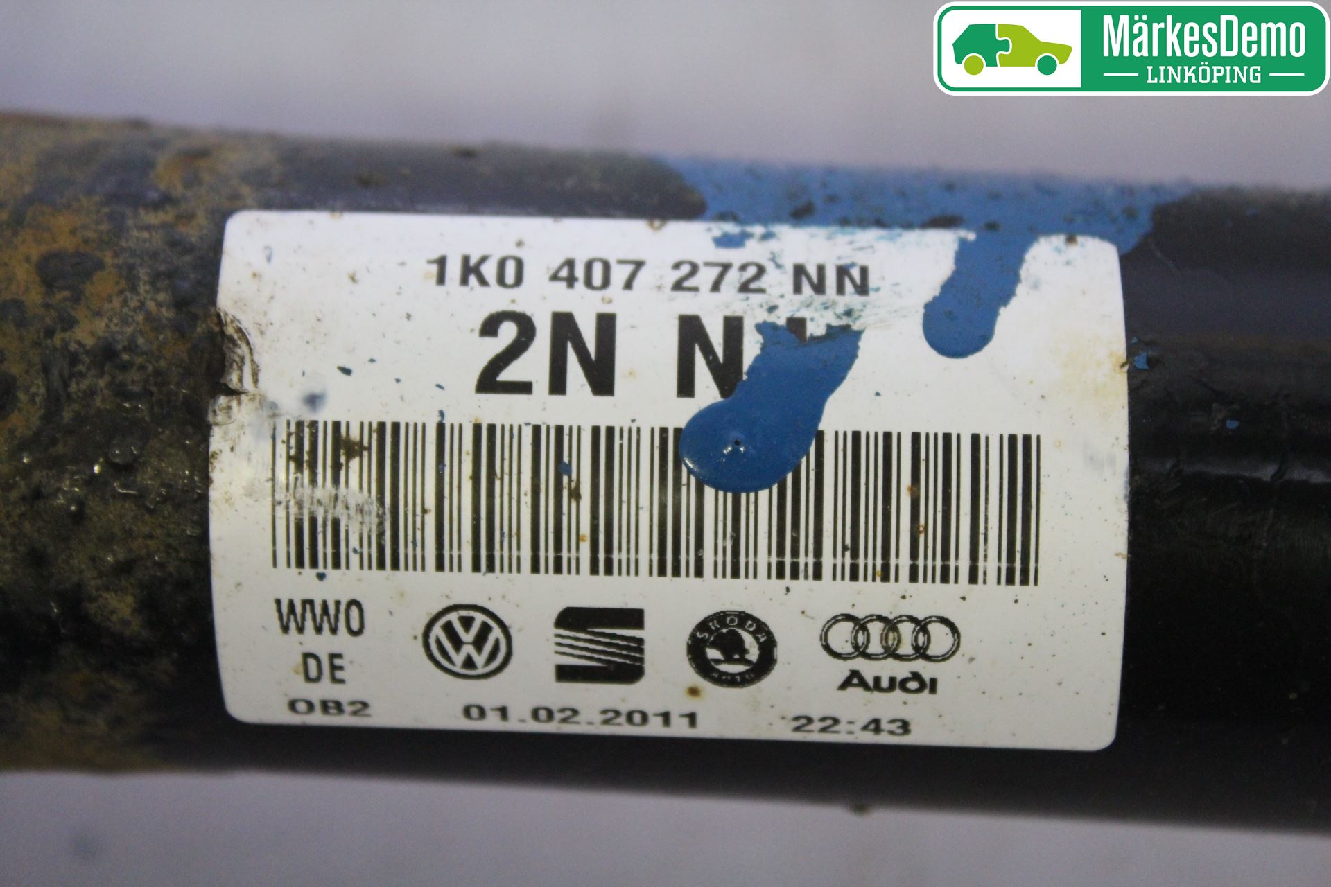 Seat LEON 06-12 Drivaxel Fram Höger