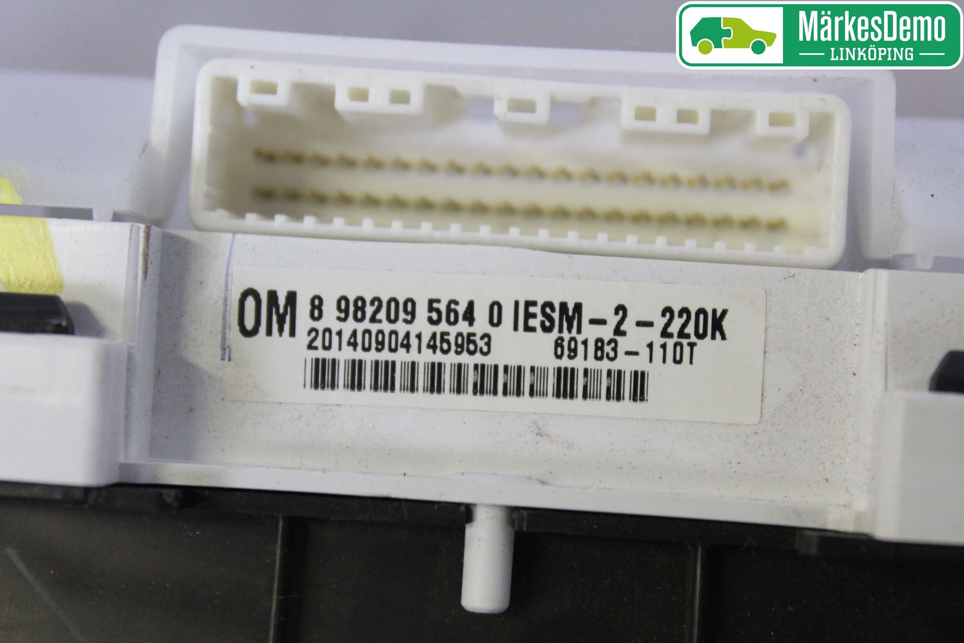Isuzu D-MAX Instrument Komb