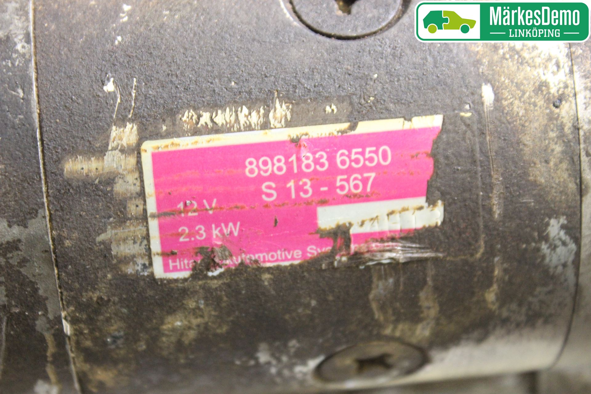 Isuzu D-MAX Startmotor Diesel