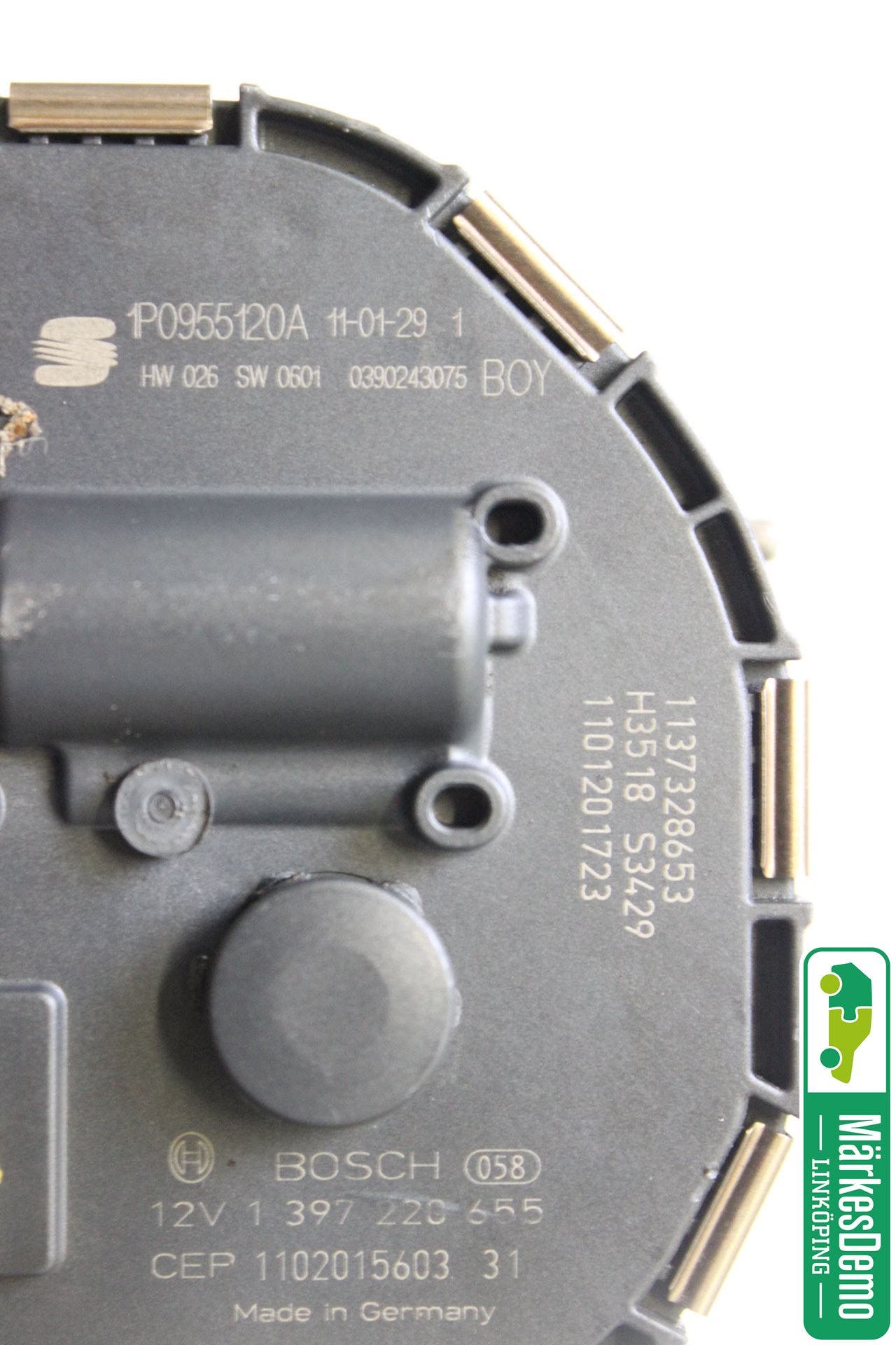 Seat LEON 06-12 Torkarmotor Vindruta