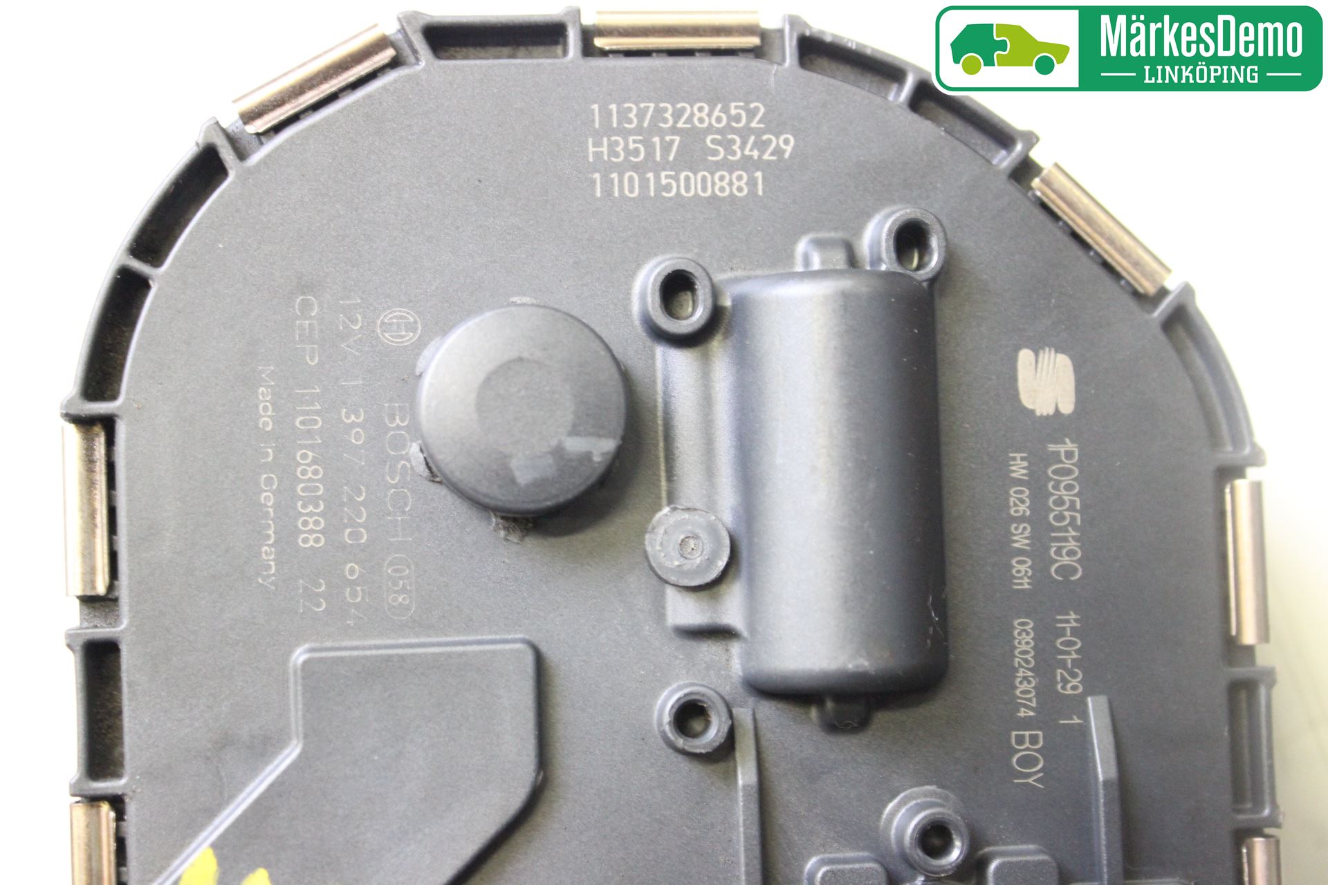 Seat LEON 06-12 Torkarmotor Vindruta